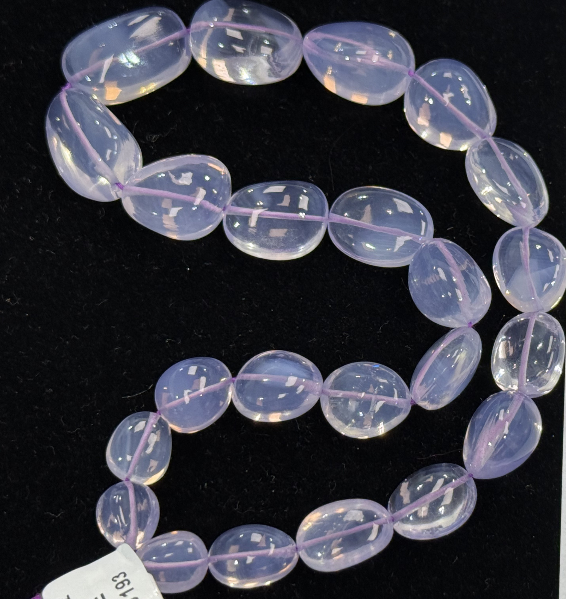 SCOROLITE LAVENDER QUARTZ NUGGETS SMOOTH