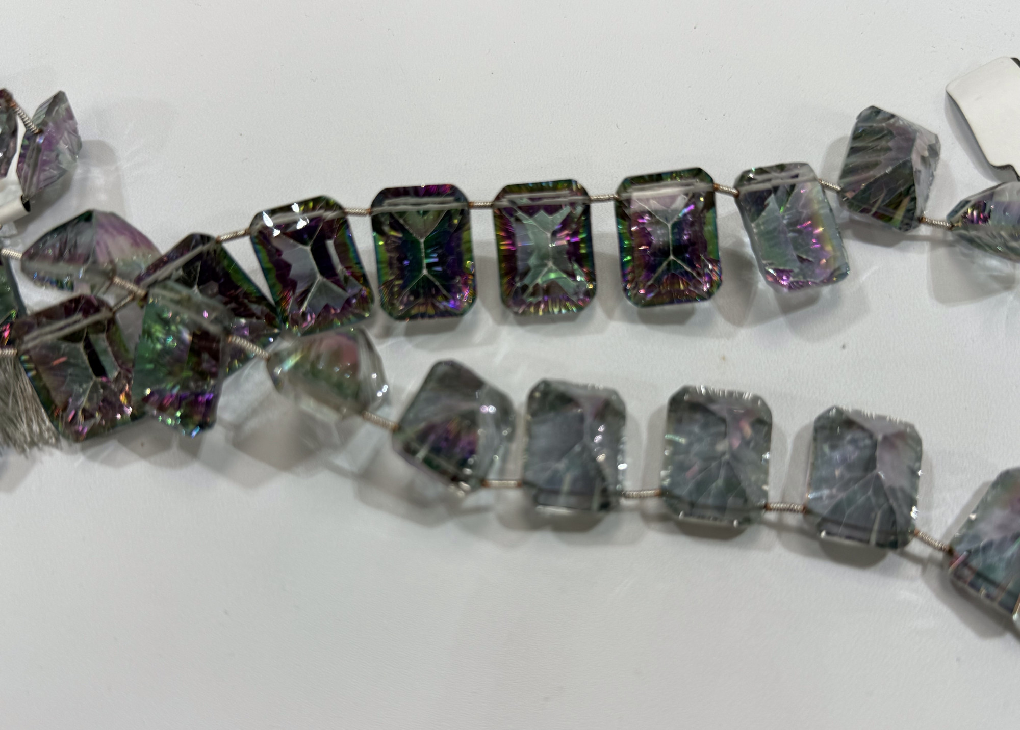 Mystic Quartz Rectangle Faceted