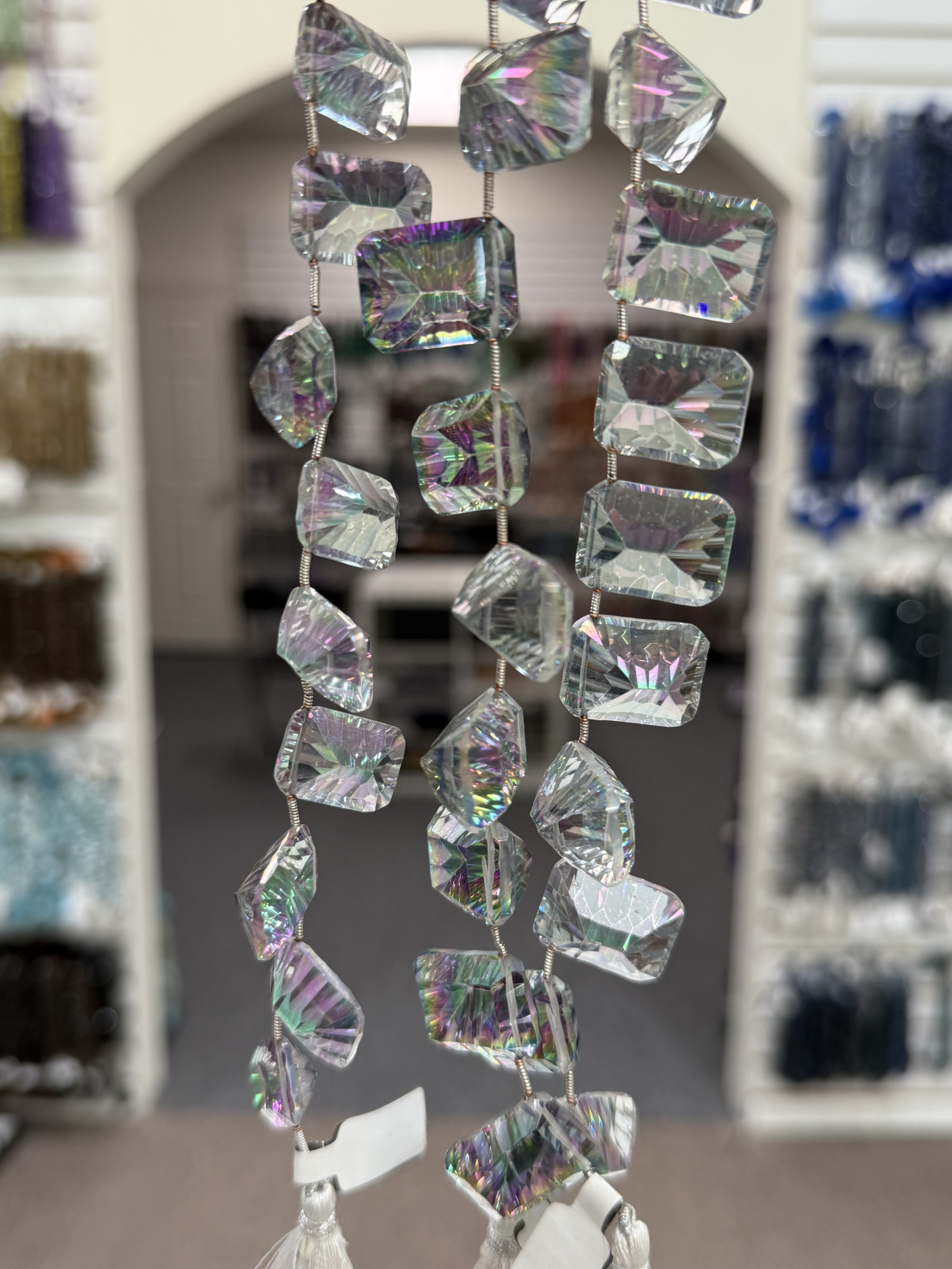 Mystic Quartz Rectangle Faceted