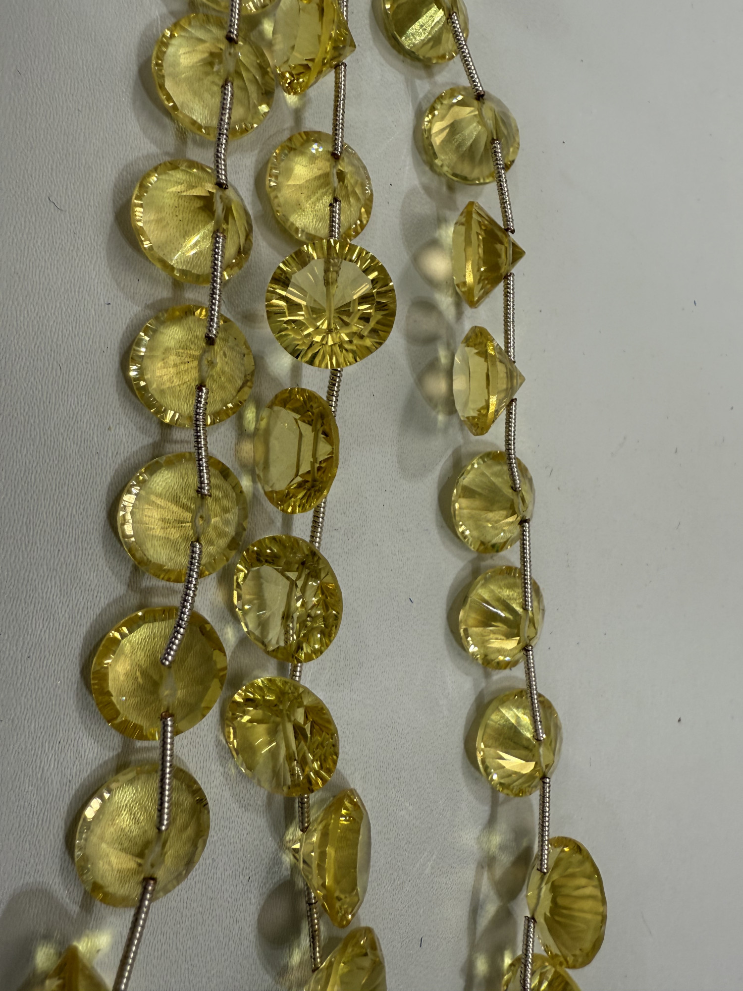 Hydro Quartz Cones Faceted