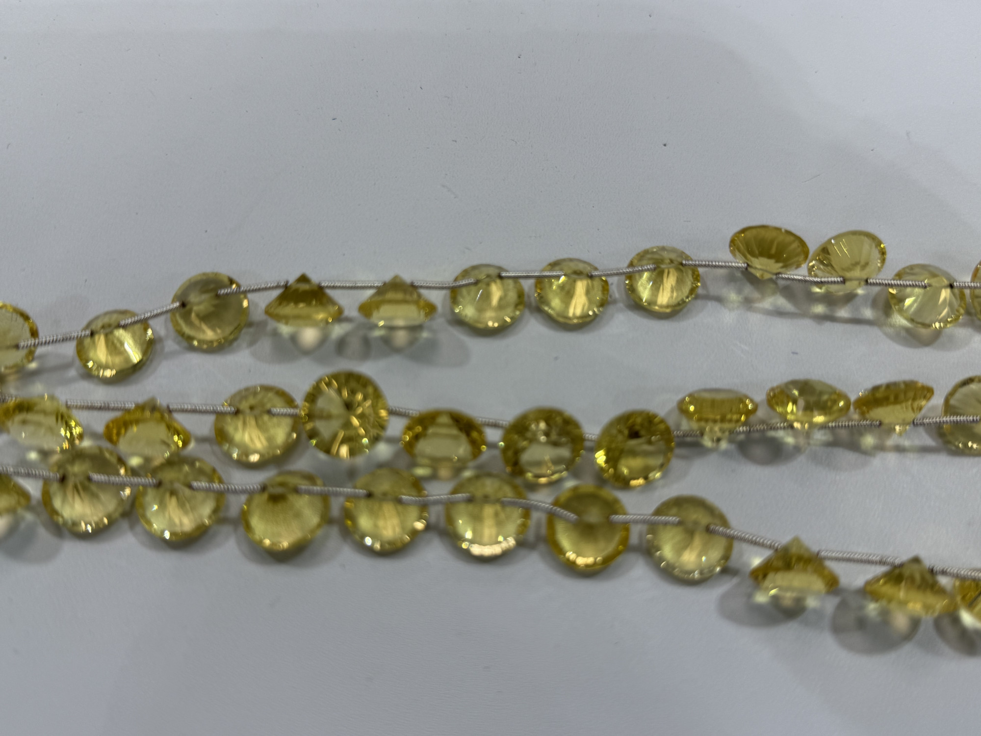 Hydro Quartz Cones Faceted