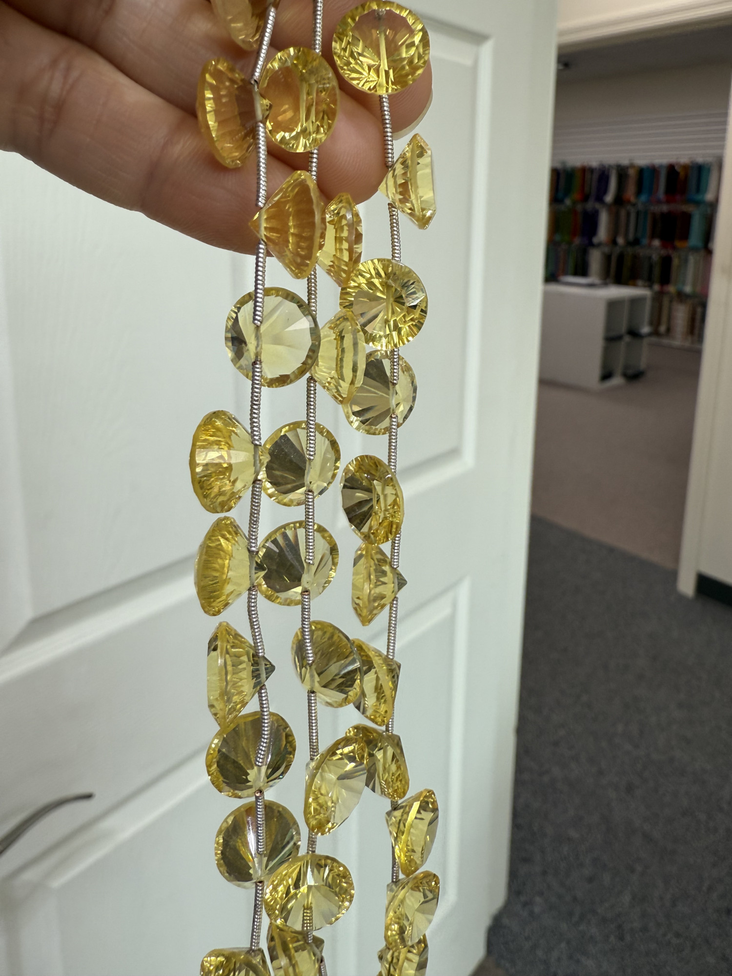 Hydro Quartz Cones Faceted