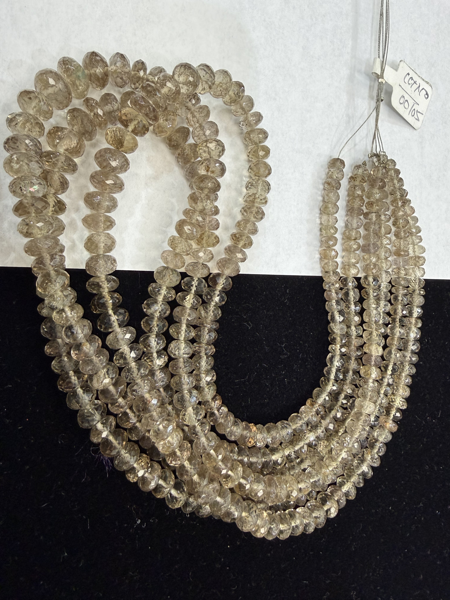 Scapolite Rondelle Faceted