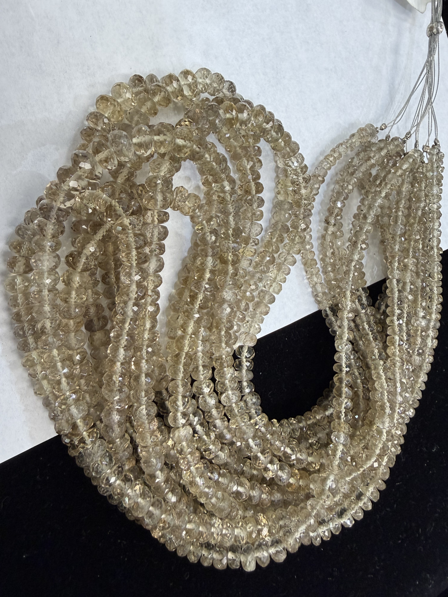 Scapolite Rondelle Faceted