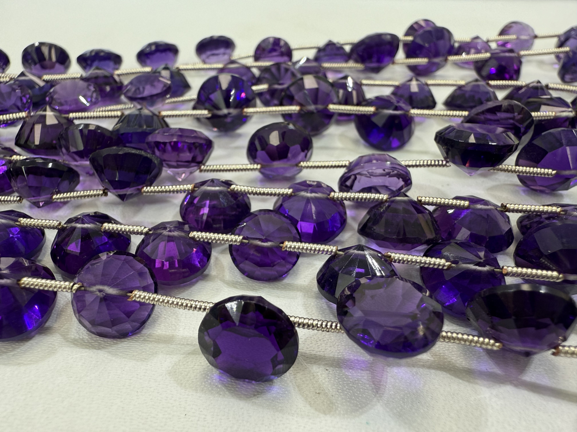 Hydro Quartz Cones Faceted