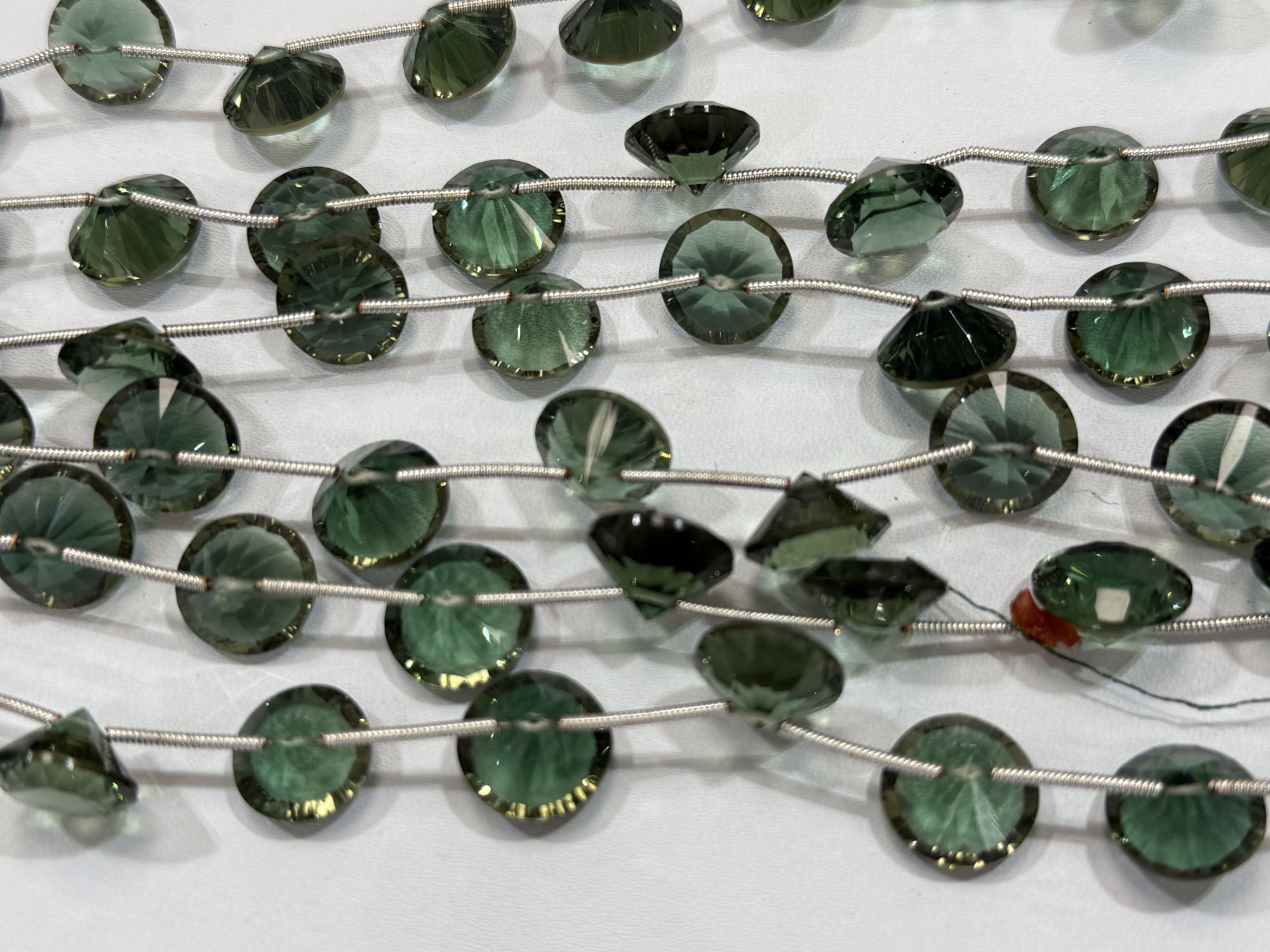 Hydro Quartz Cones Faceted