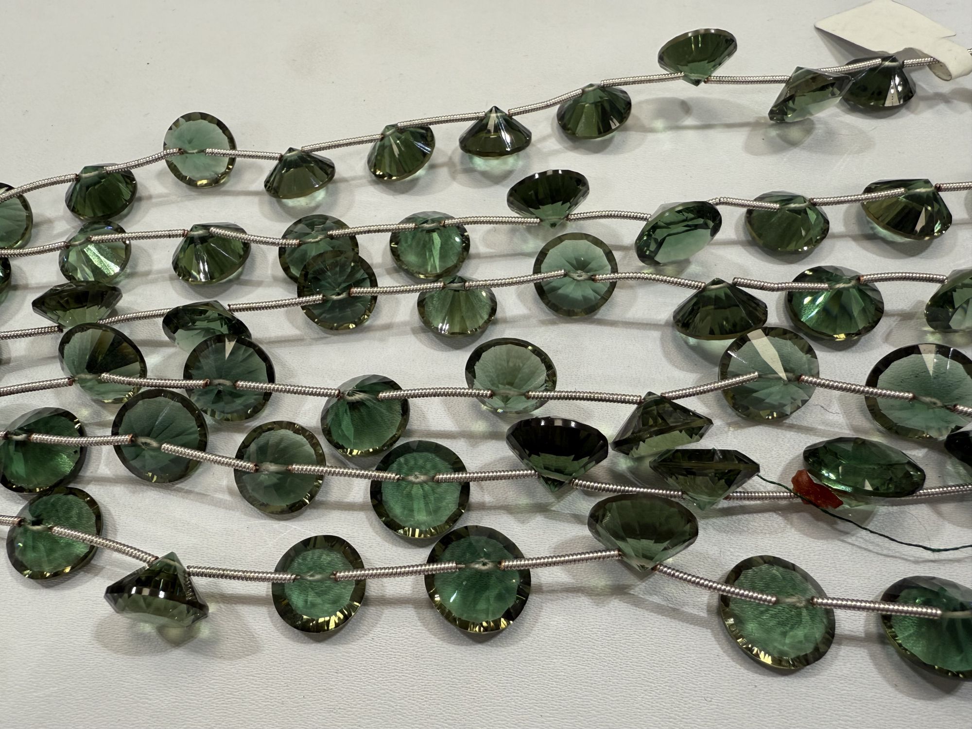 Hydro Quartz Cones Faceted