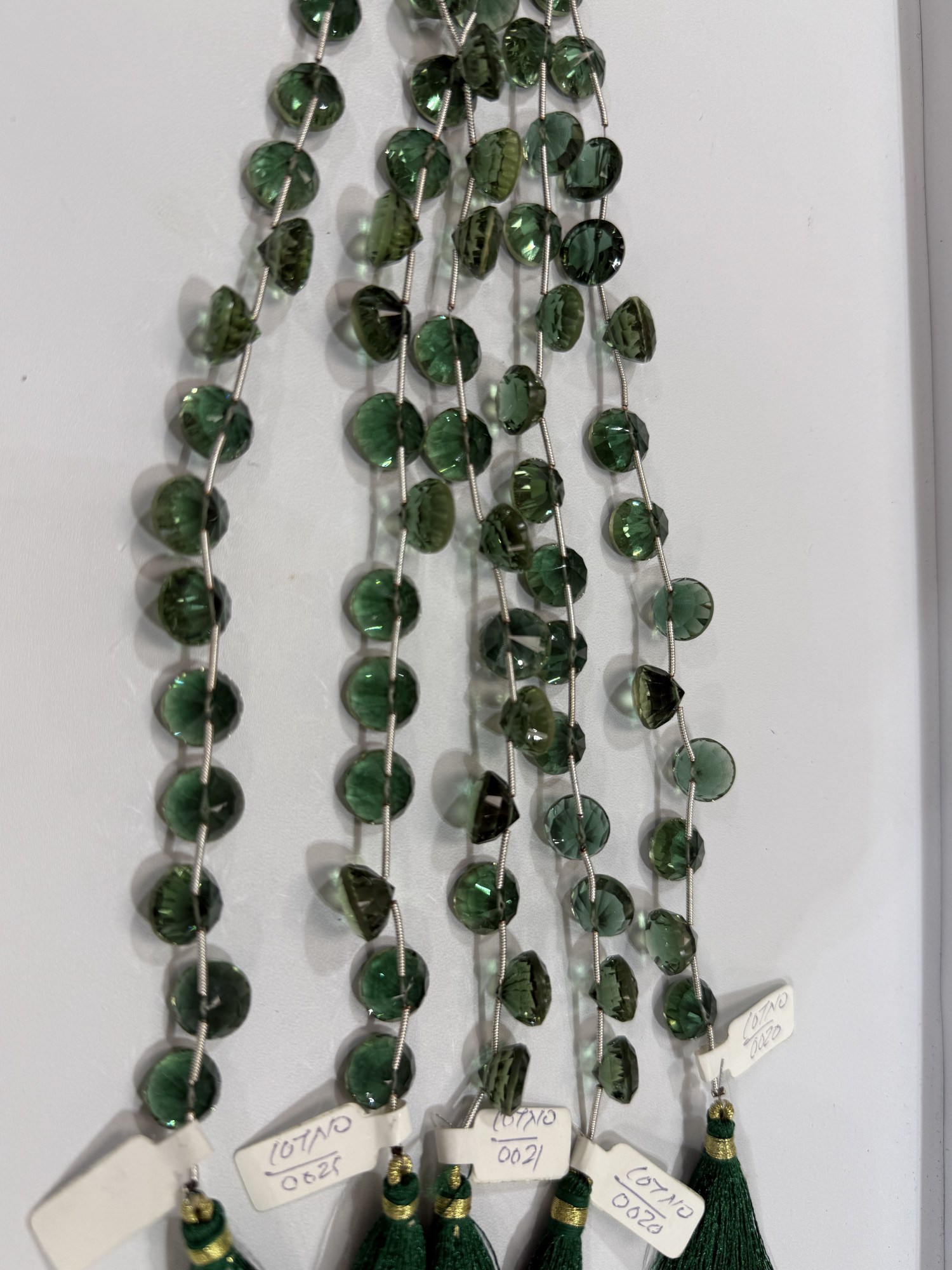 Hydro Quartz Cones Faceted