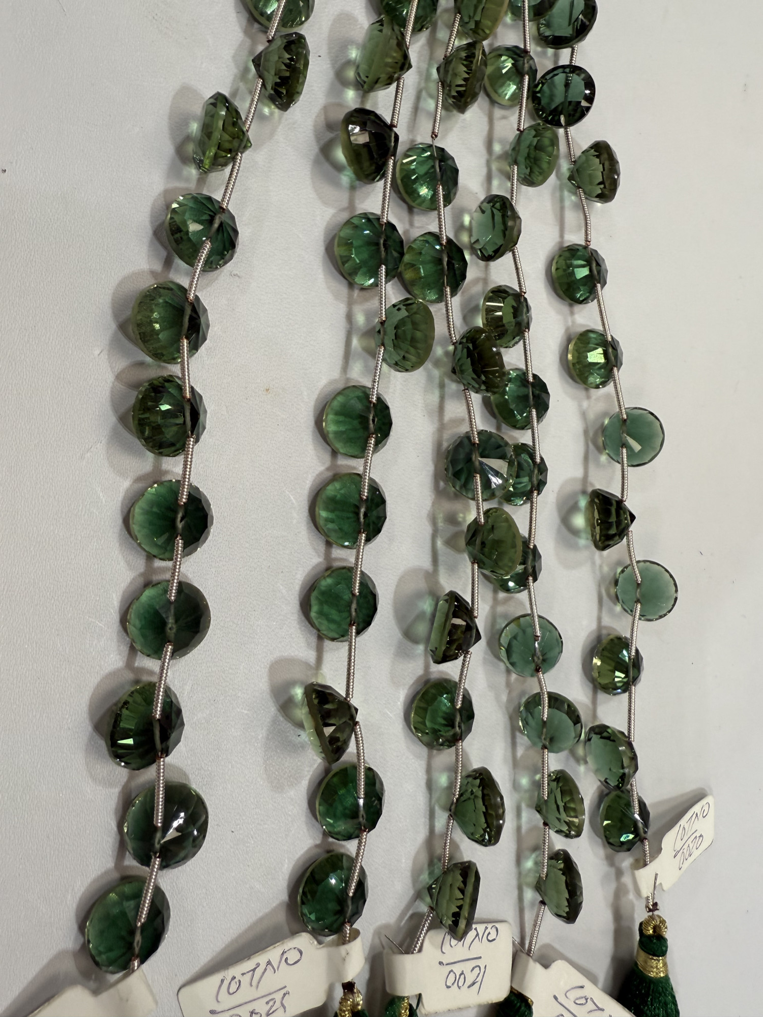 Hydro Quartz Cones Faceted