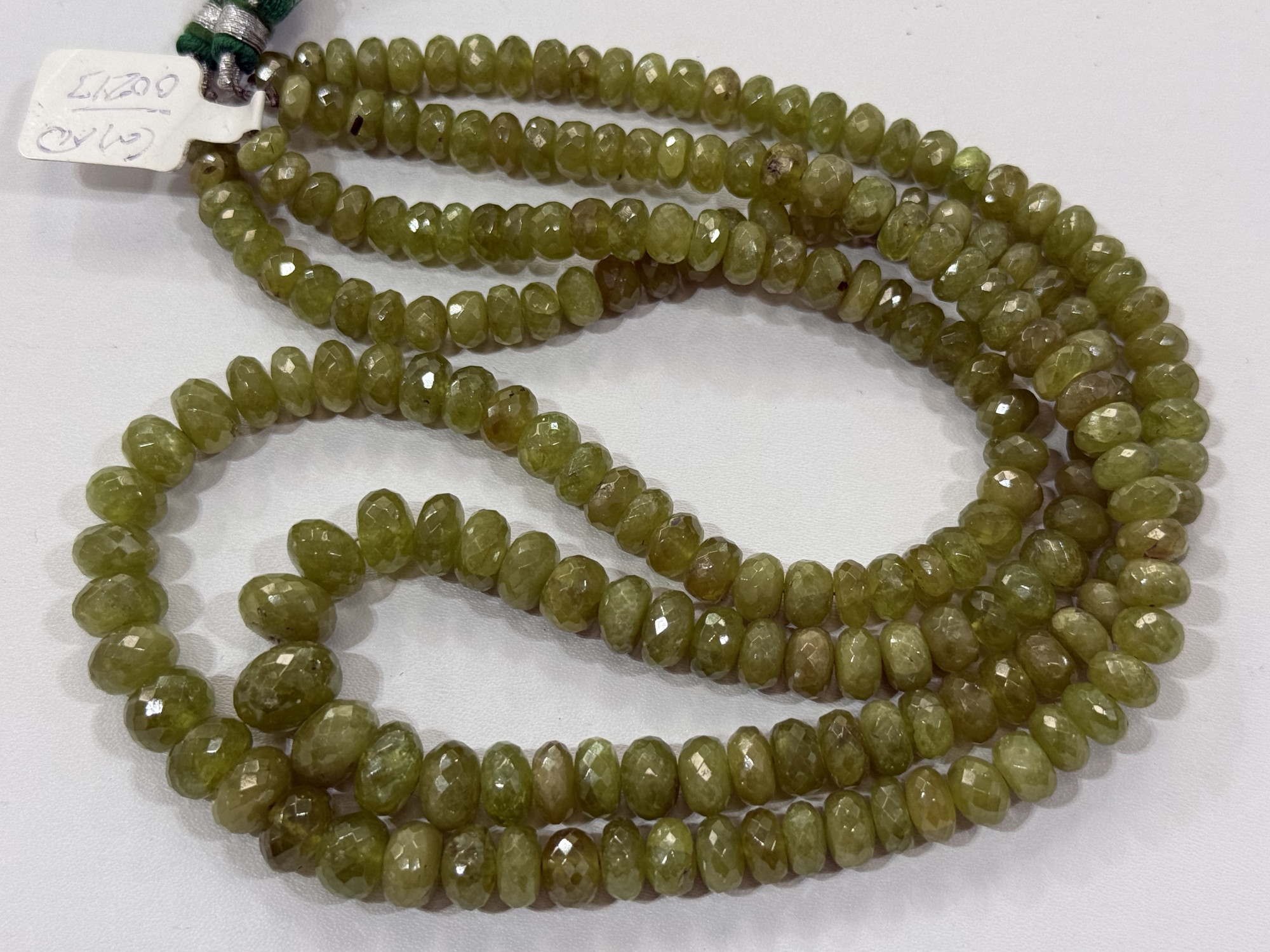 Sphene Rondelle Faceted