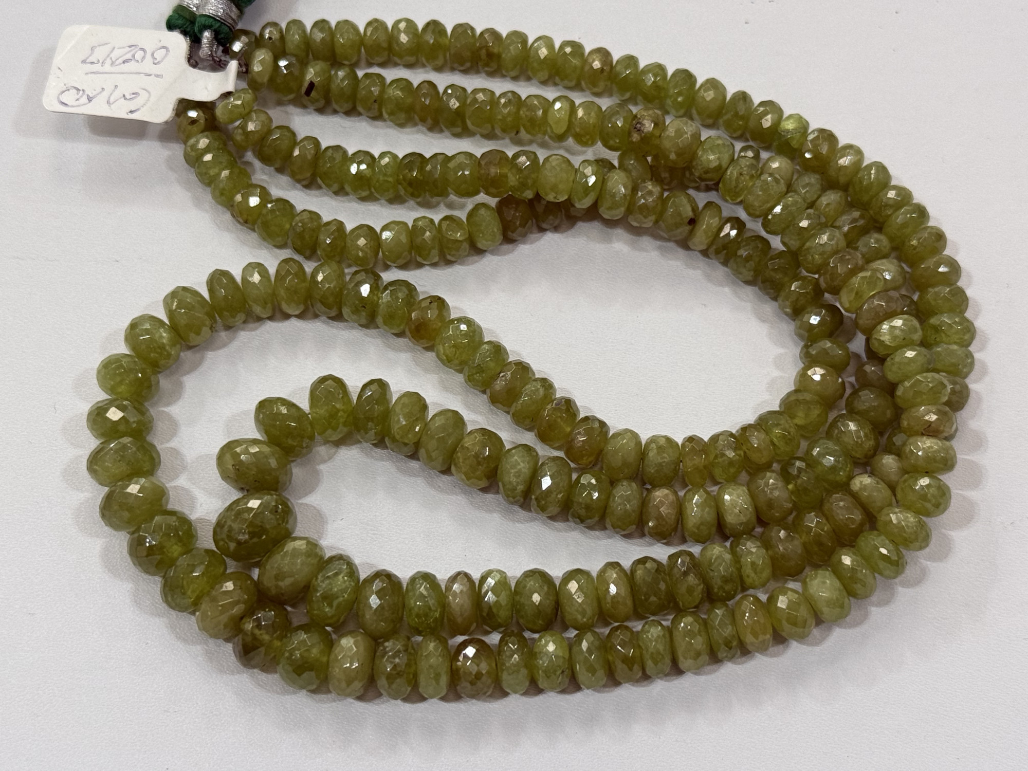 Sphene Rondelle Faceted