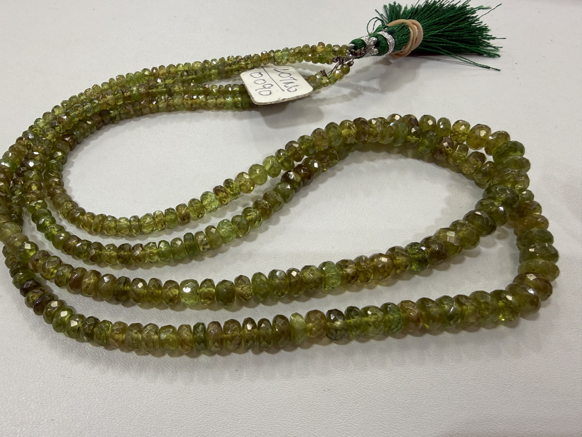 Sphene Rondelle Faceted