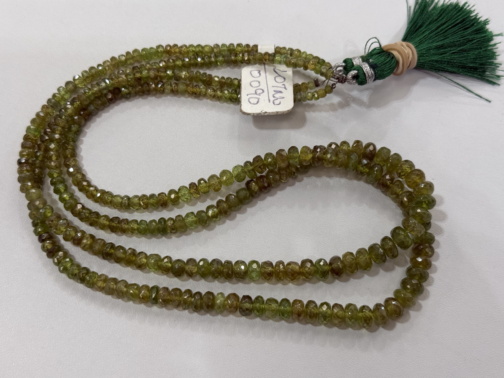 Sphene Rondelle Faceted