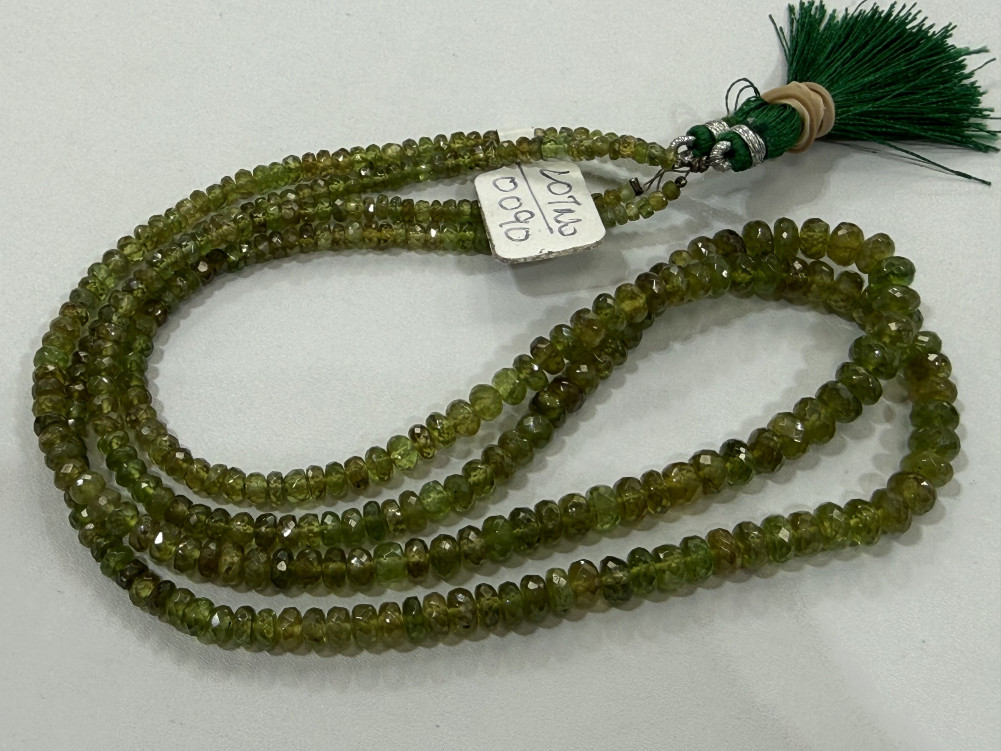 Sphene Rondelle Faceted