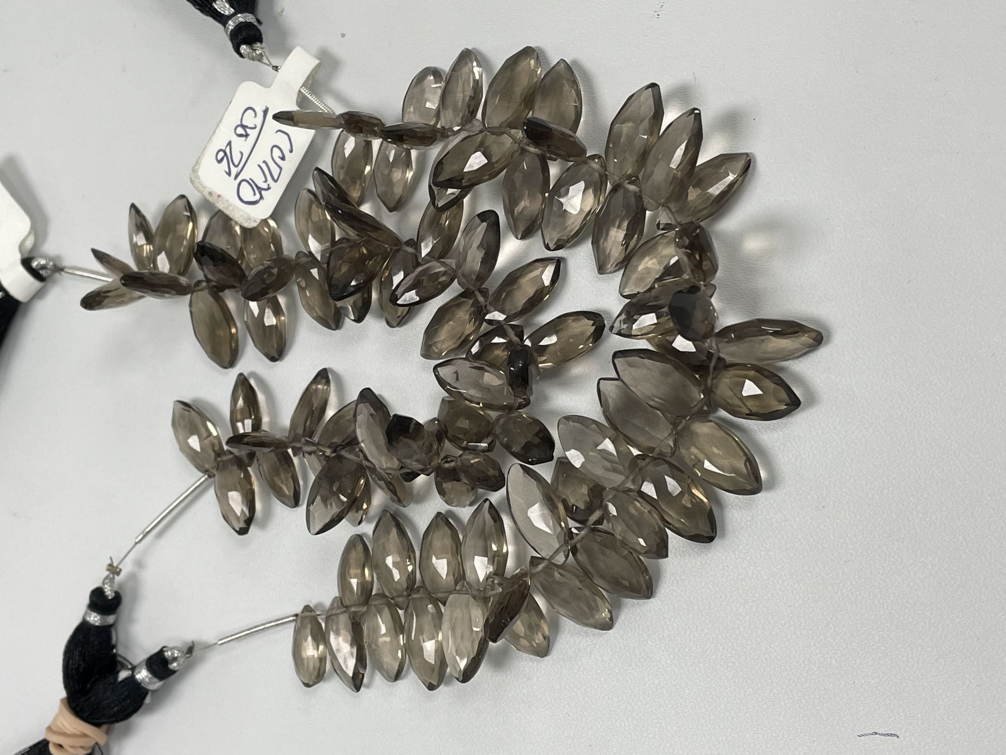 Smokey Hydro Quartz Marquise Faceted