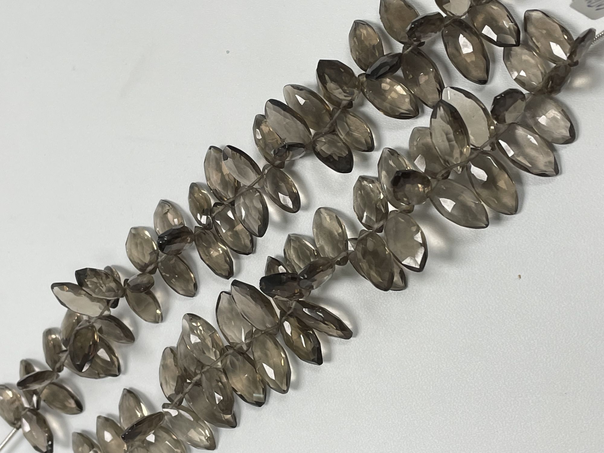 Smokey Hydro Quartz Marquise Faceted
