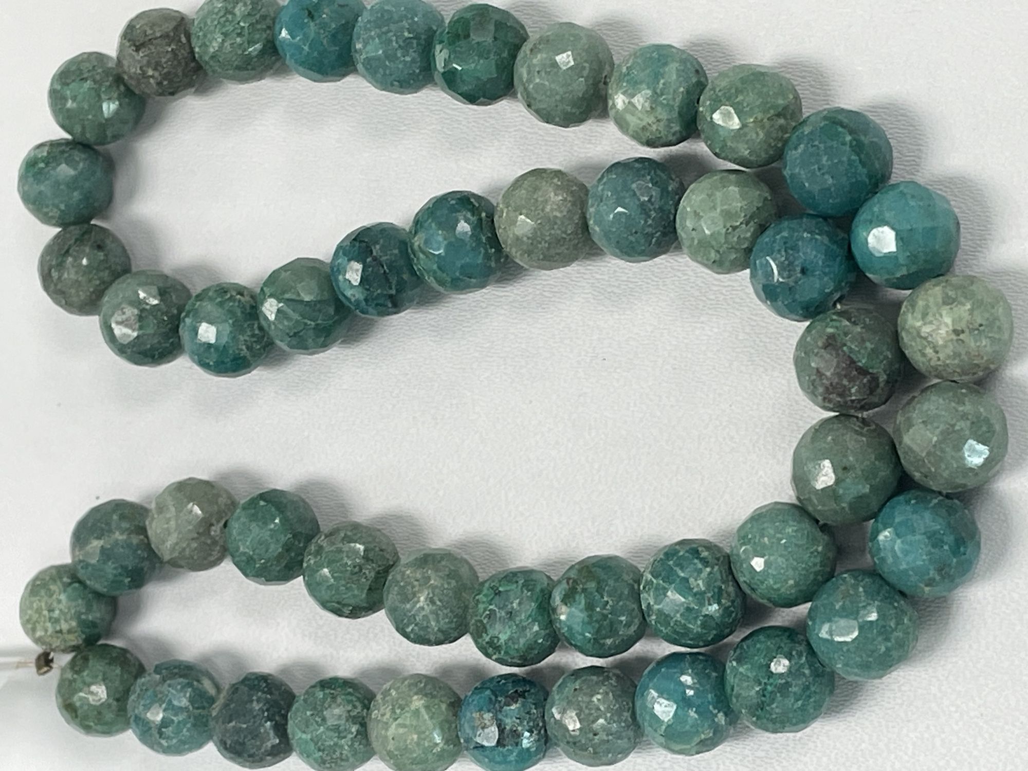 Chrysocolla Round Faceted