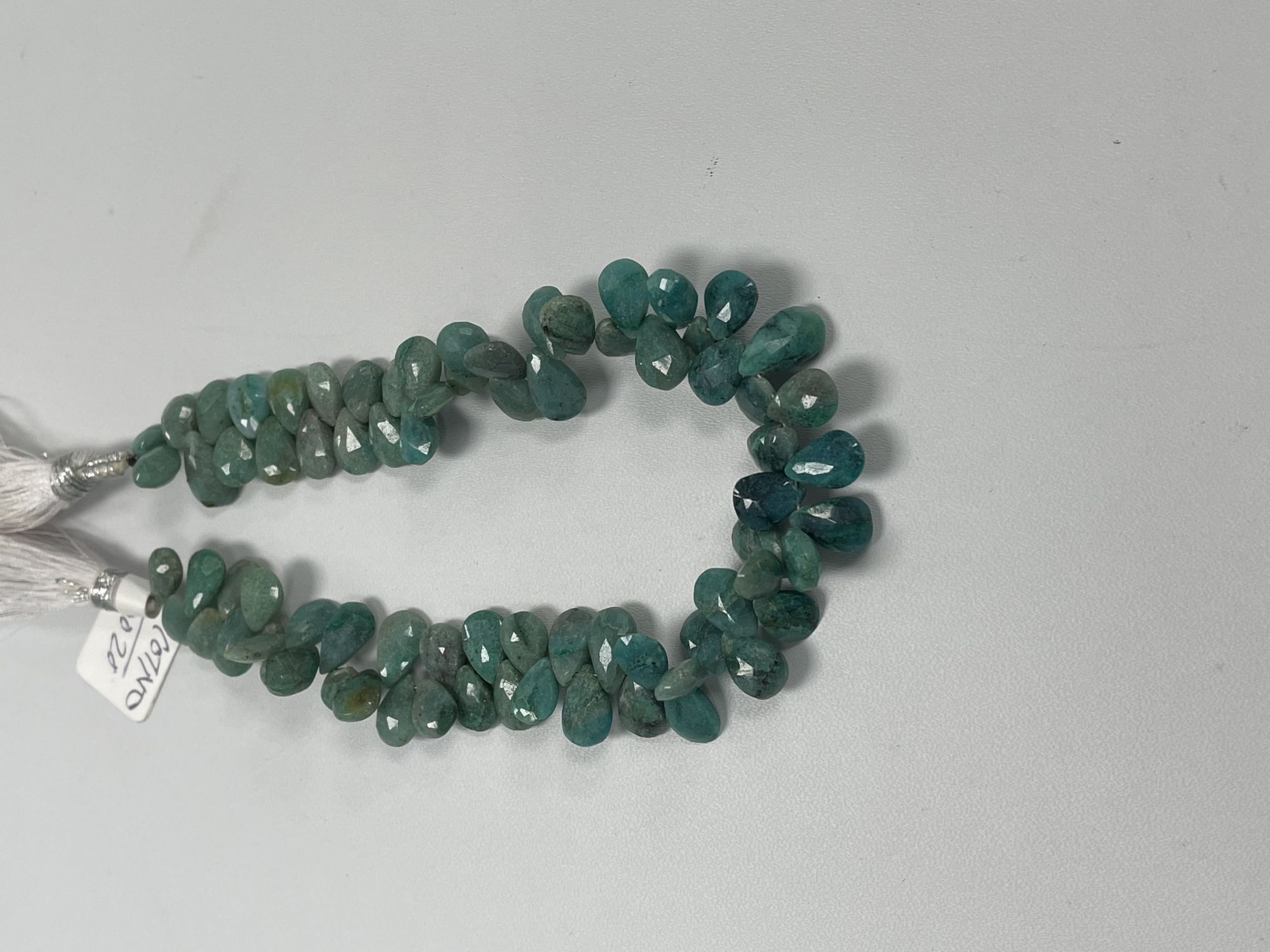 Chrysocolla Pear Faceted