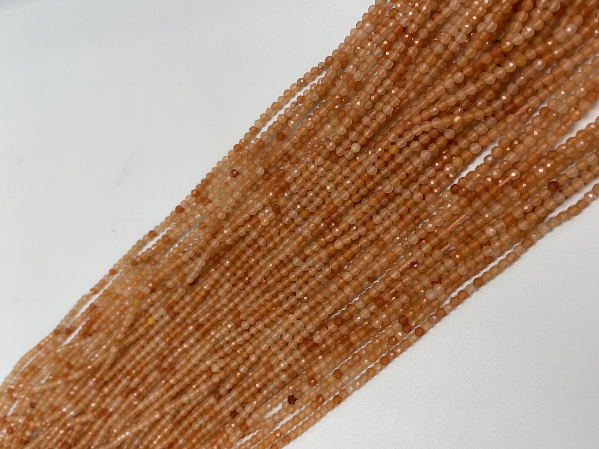 Carnelian Rondelle Faceted