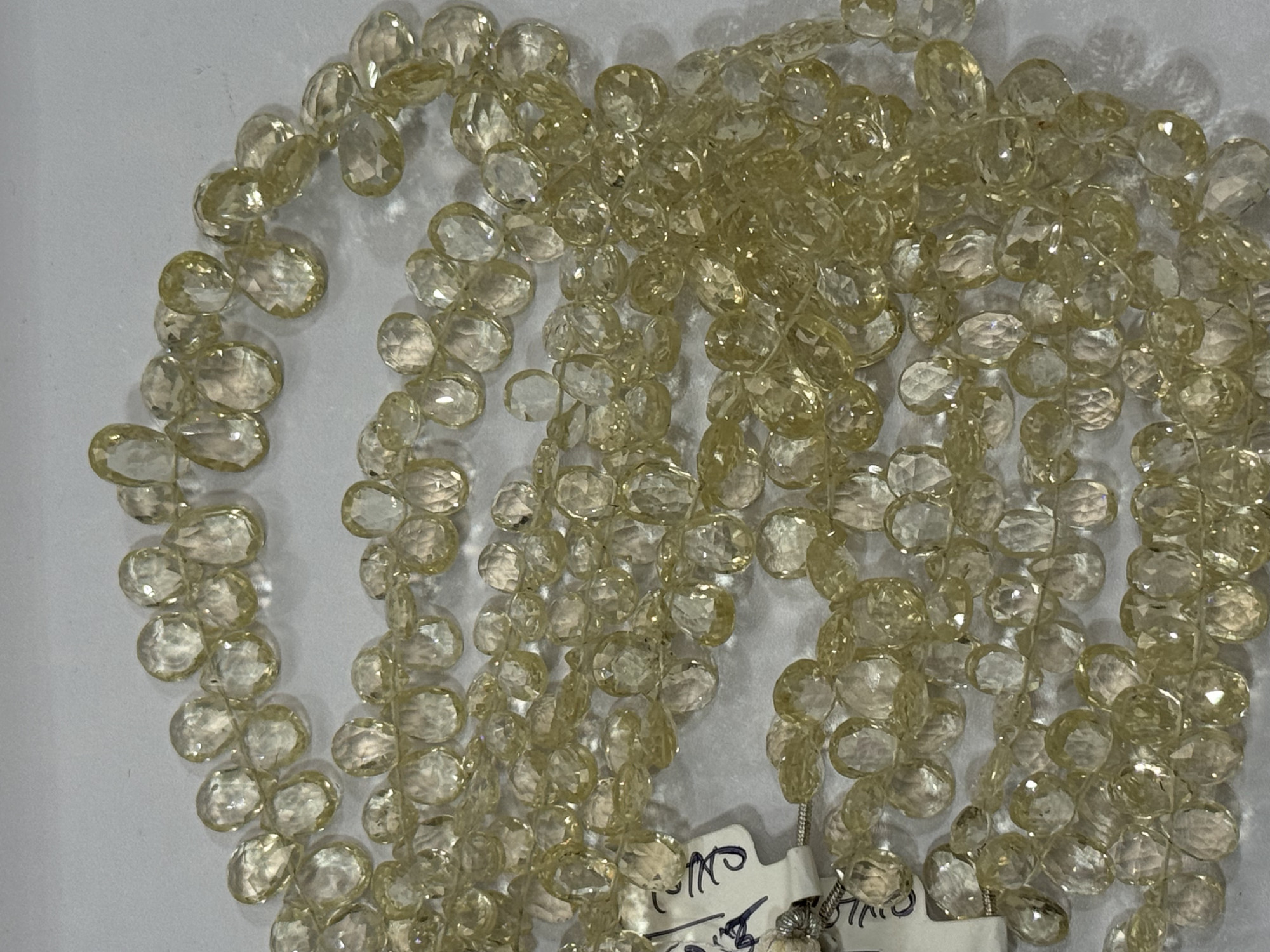 Scapolite Pears Faceted