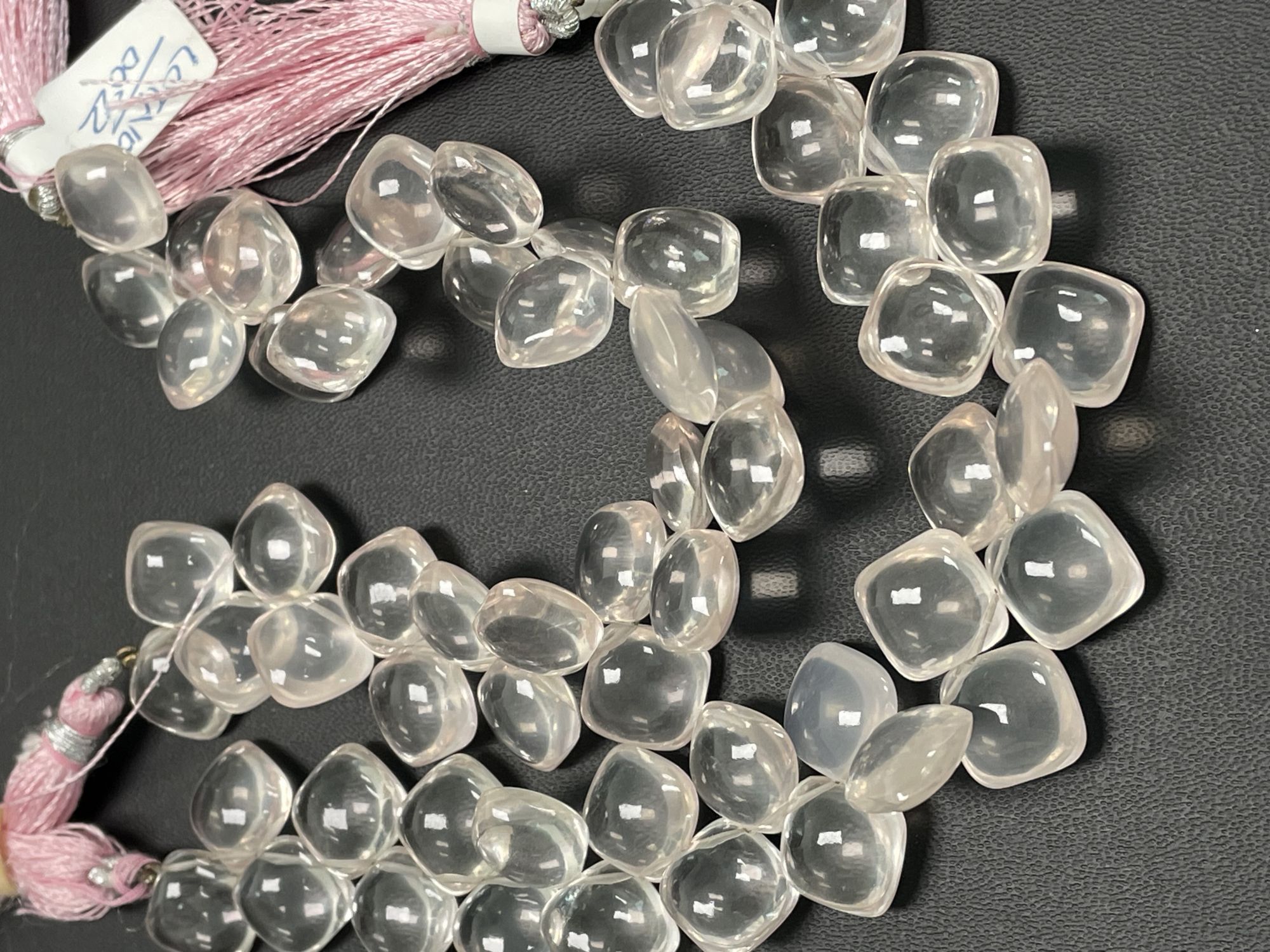 Rose Quartz Cushion Smooth