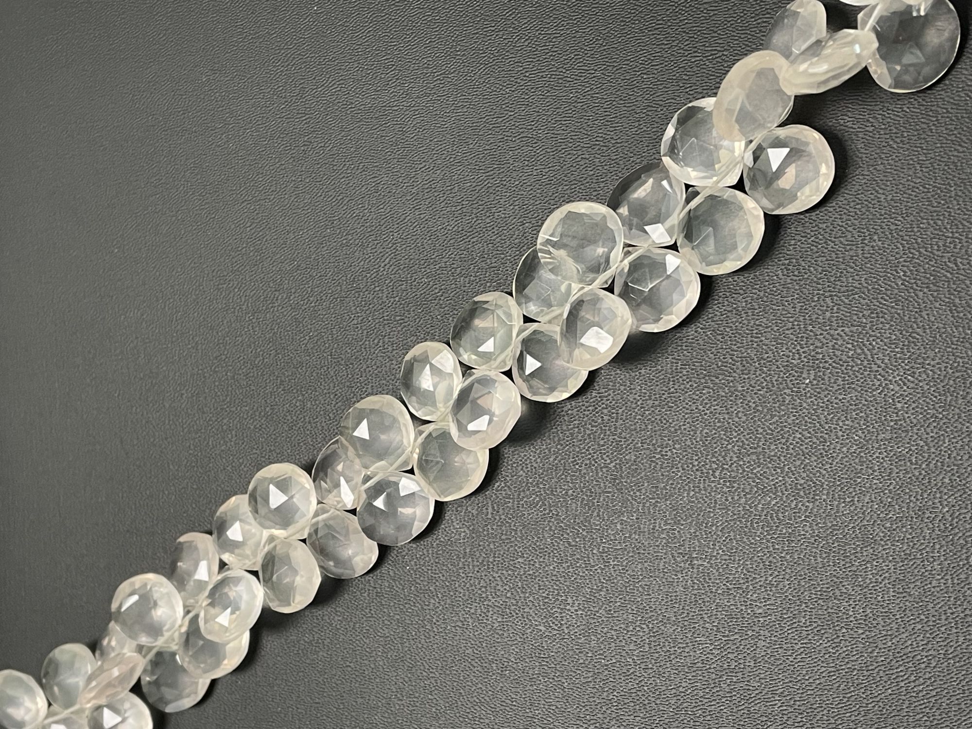 Rose Quartz Heart Faceted