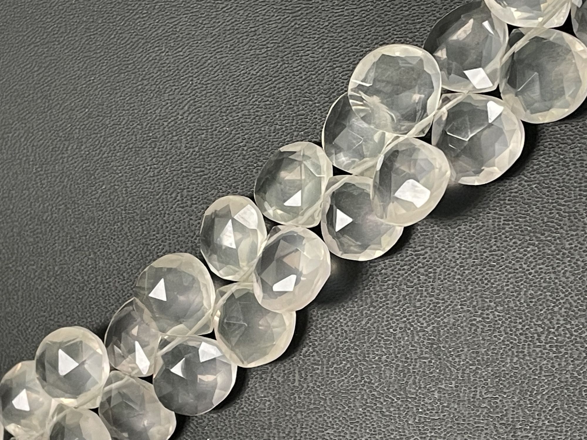 Rose Quartz Heart Faceted