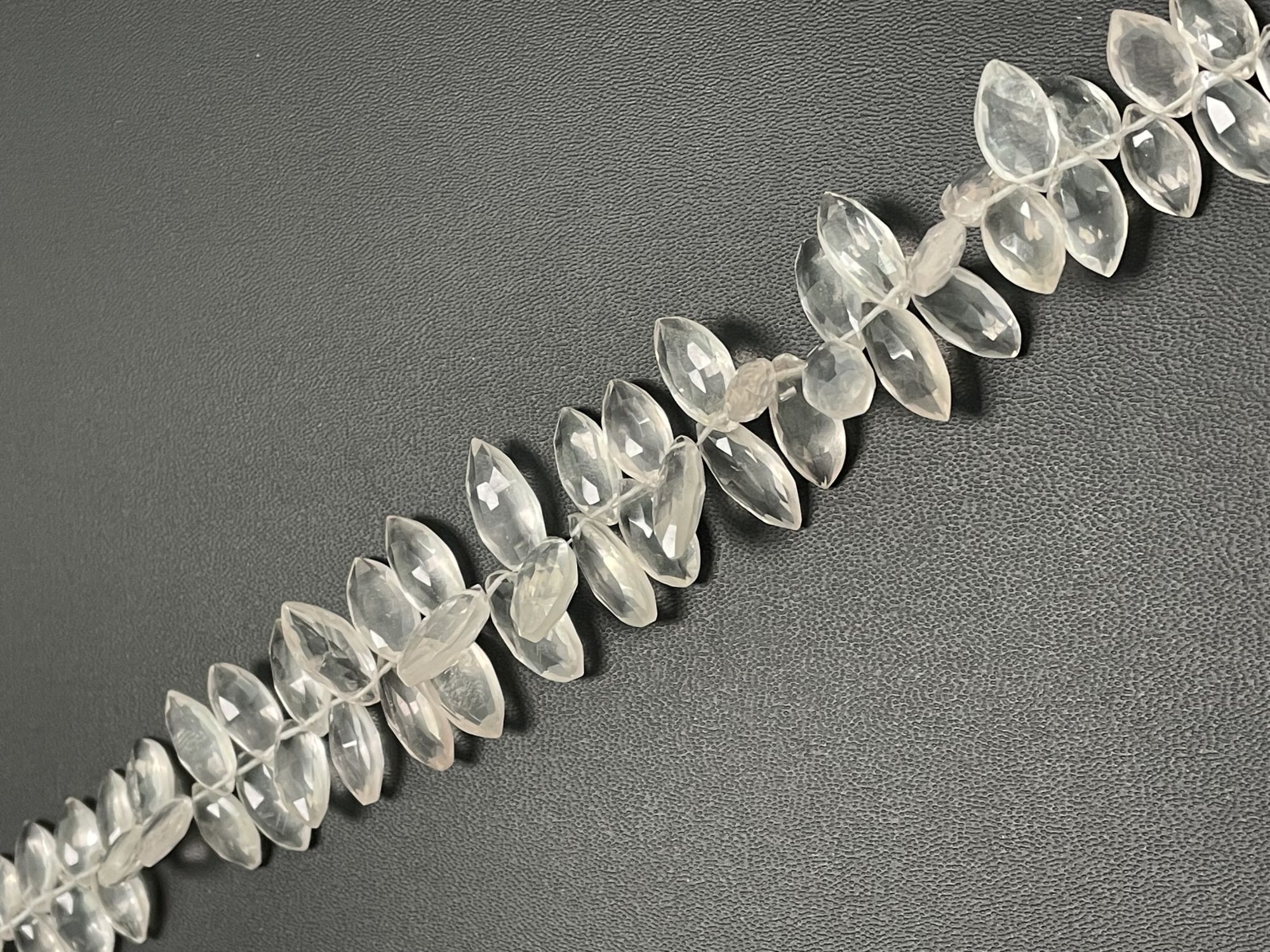 Rose Quartz Marquise Faceted