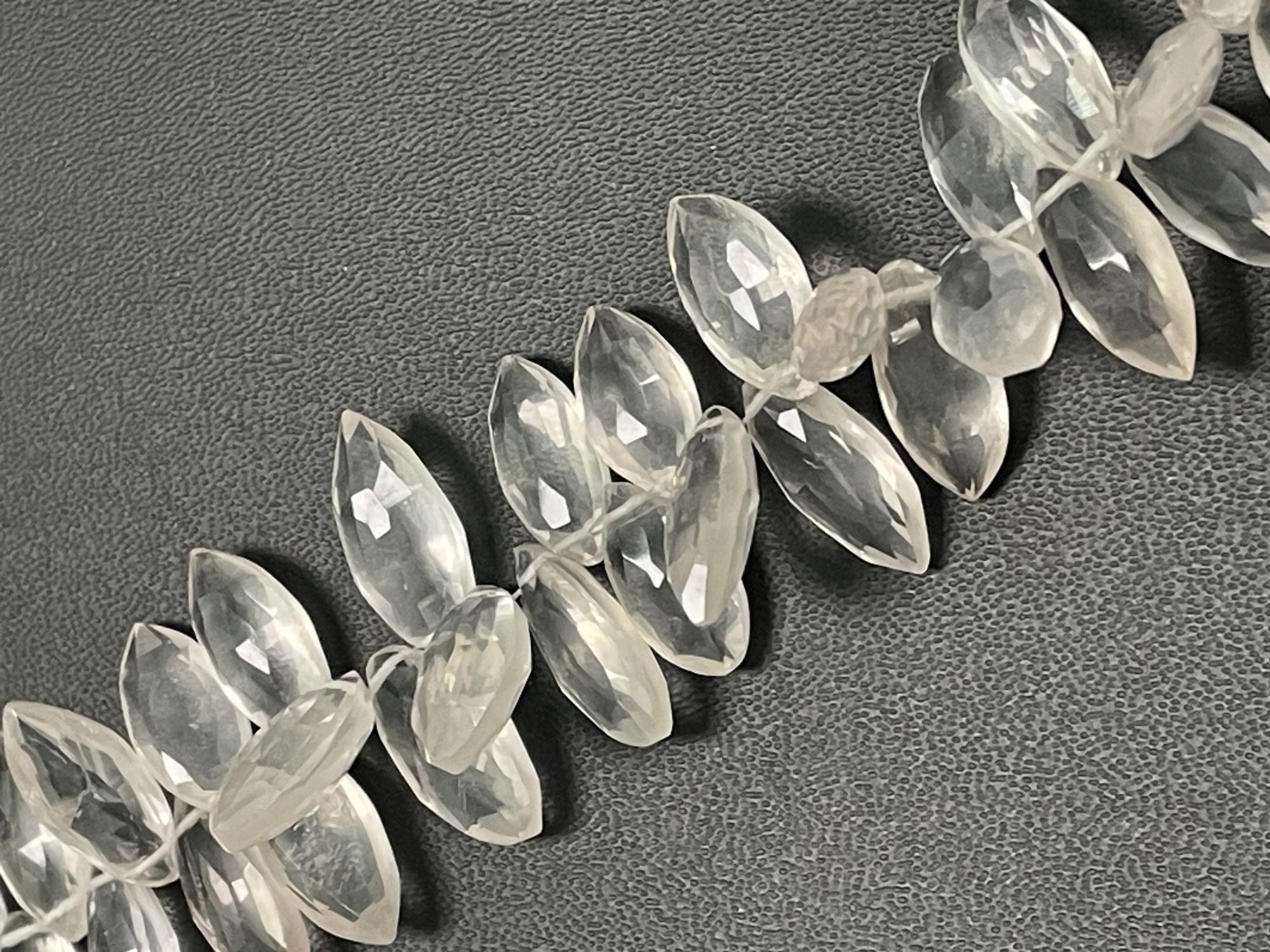 Rose Quartz Marquise Faceted