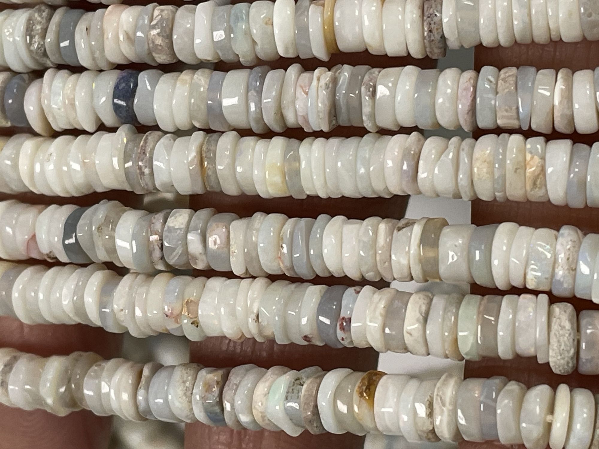 Natural Australian Opal Tire Smooth