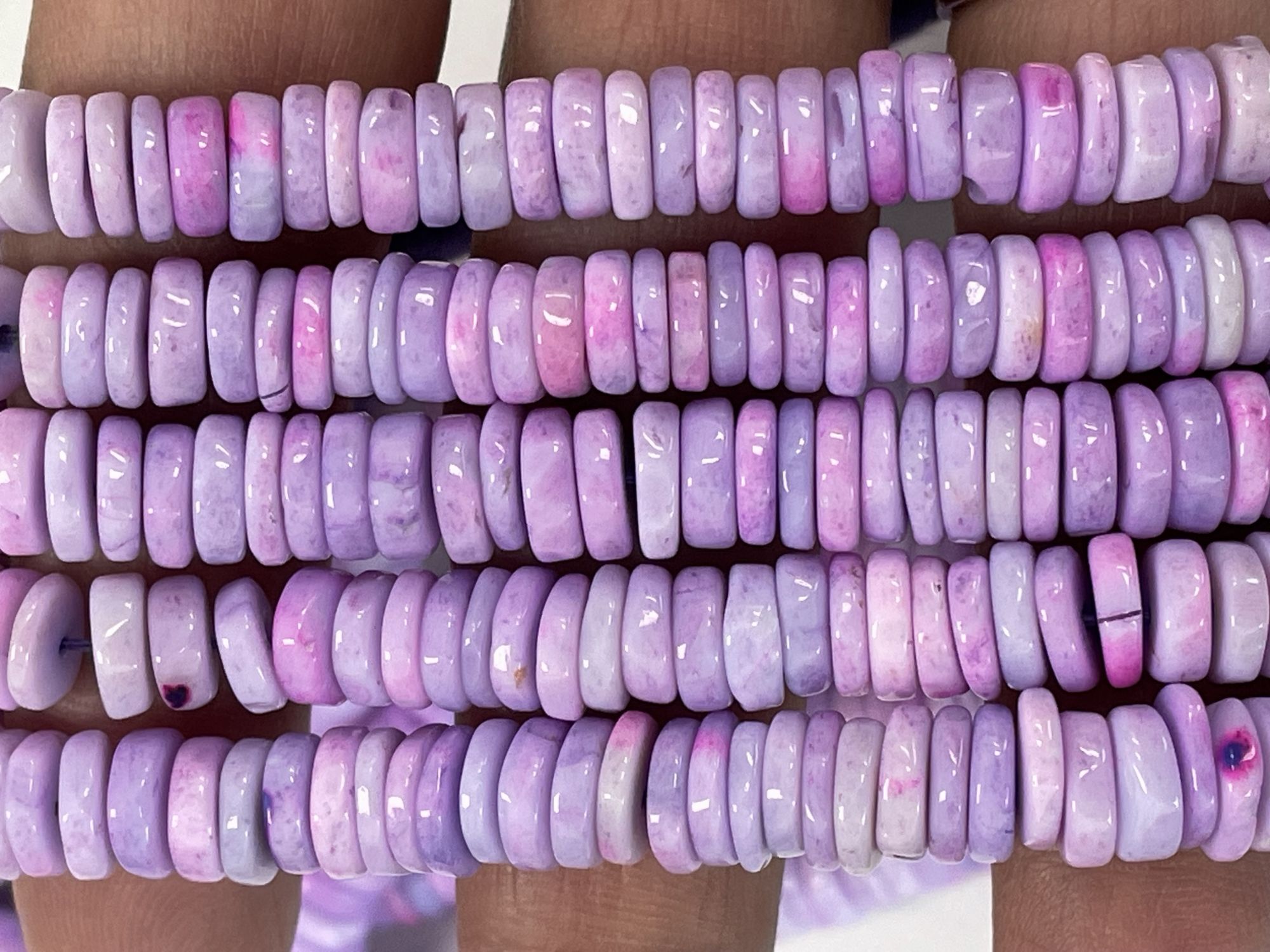 Purple Pink Opal Tire Smooth