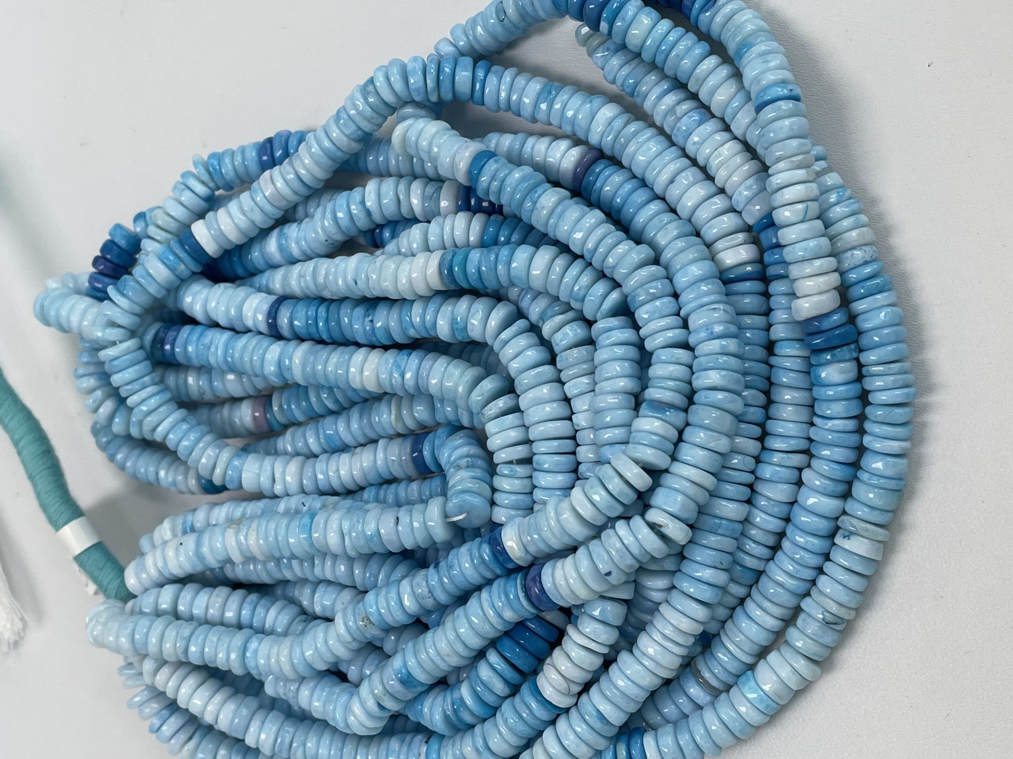 Shaded Blue Opal Tire Smooth