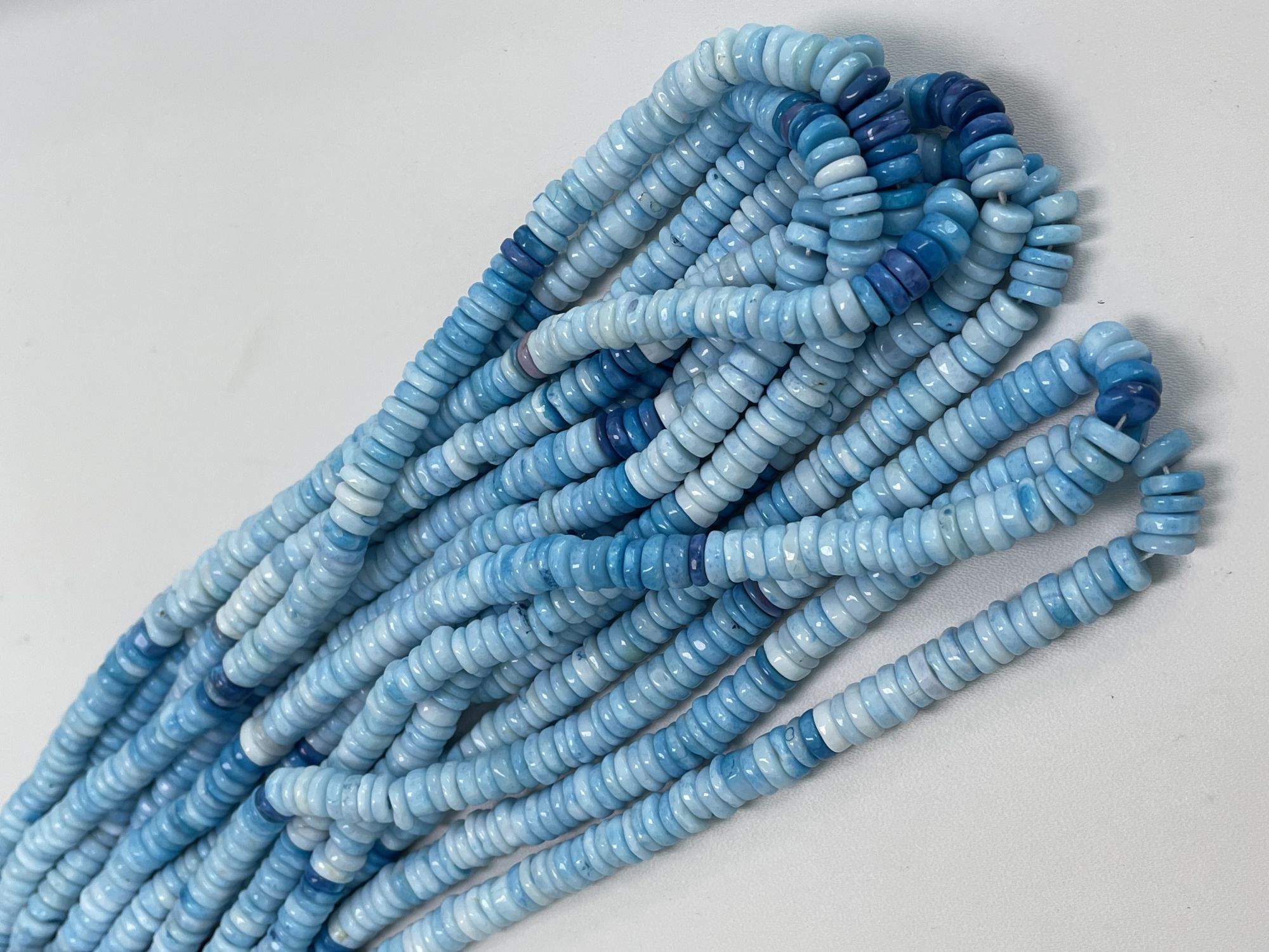 Shaded Blue Opal Tire Smooth