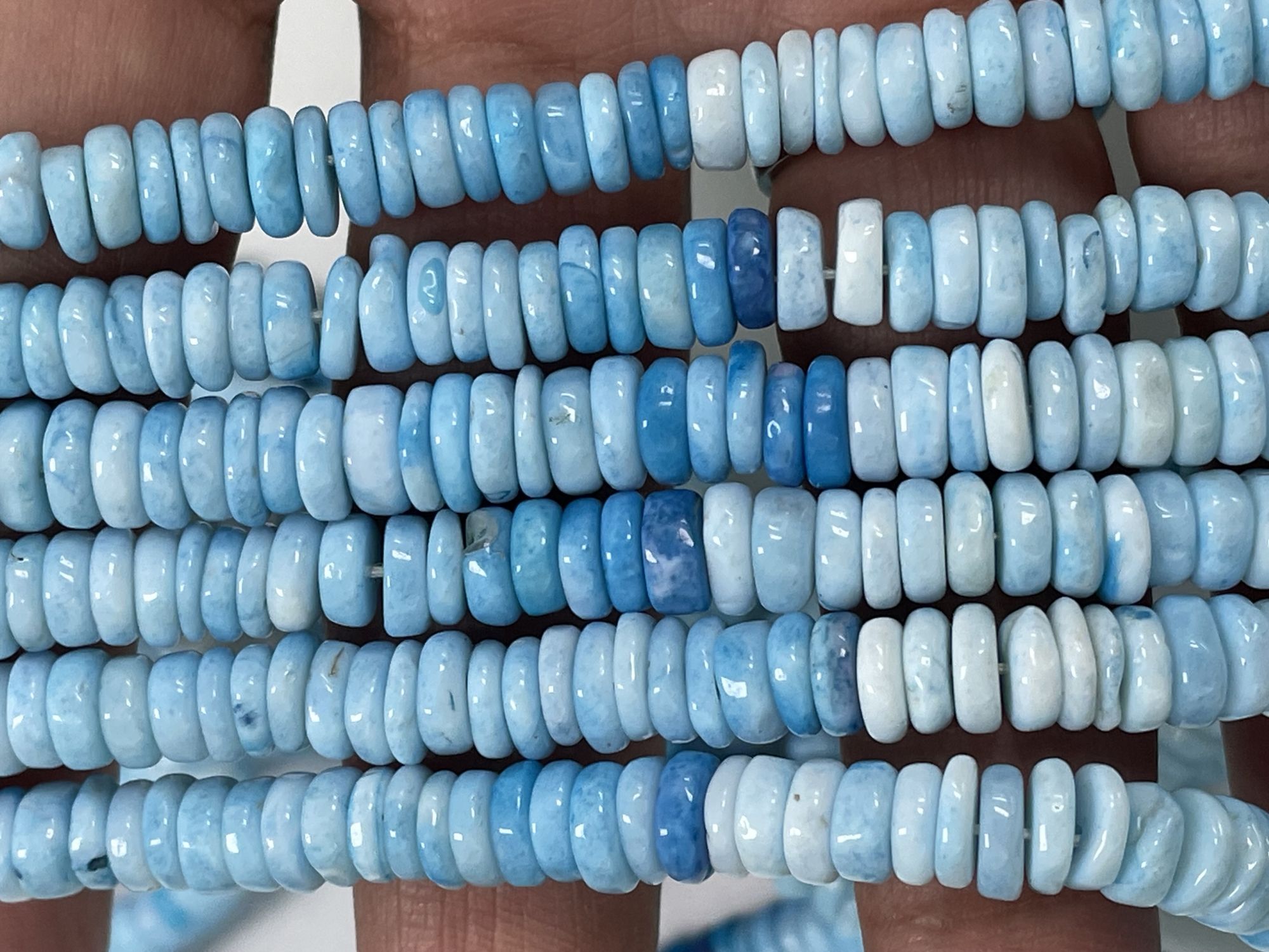 Shaded Blue Opal Tire Smooth