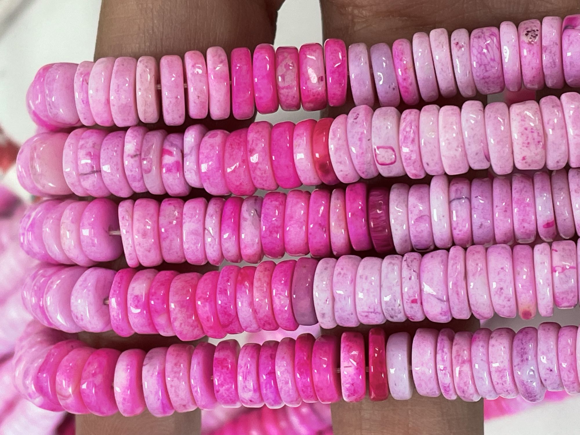 Shaded Pink Opal Tire Smooth