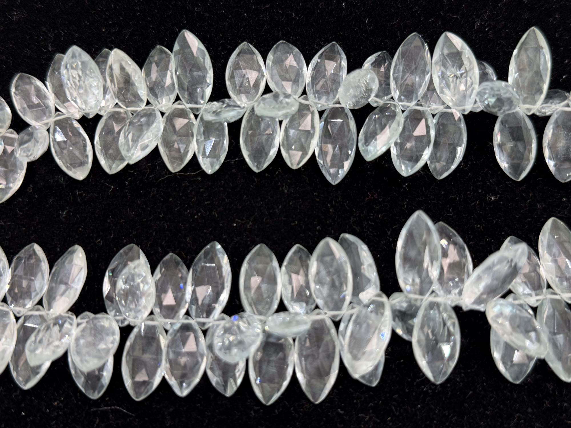 Hydro Quartz Marquise Faceted