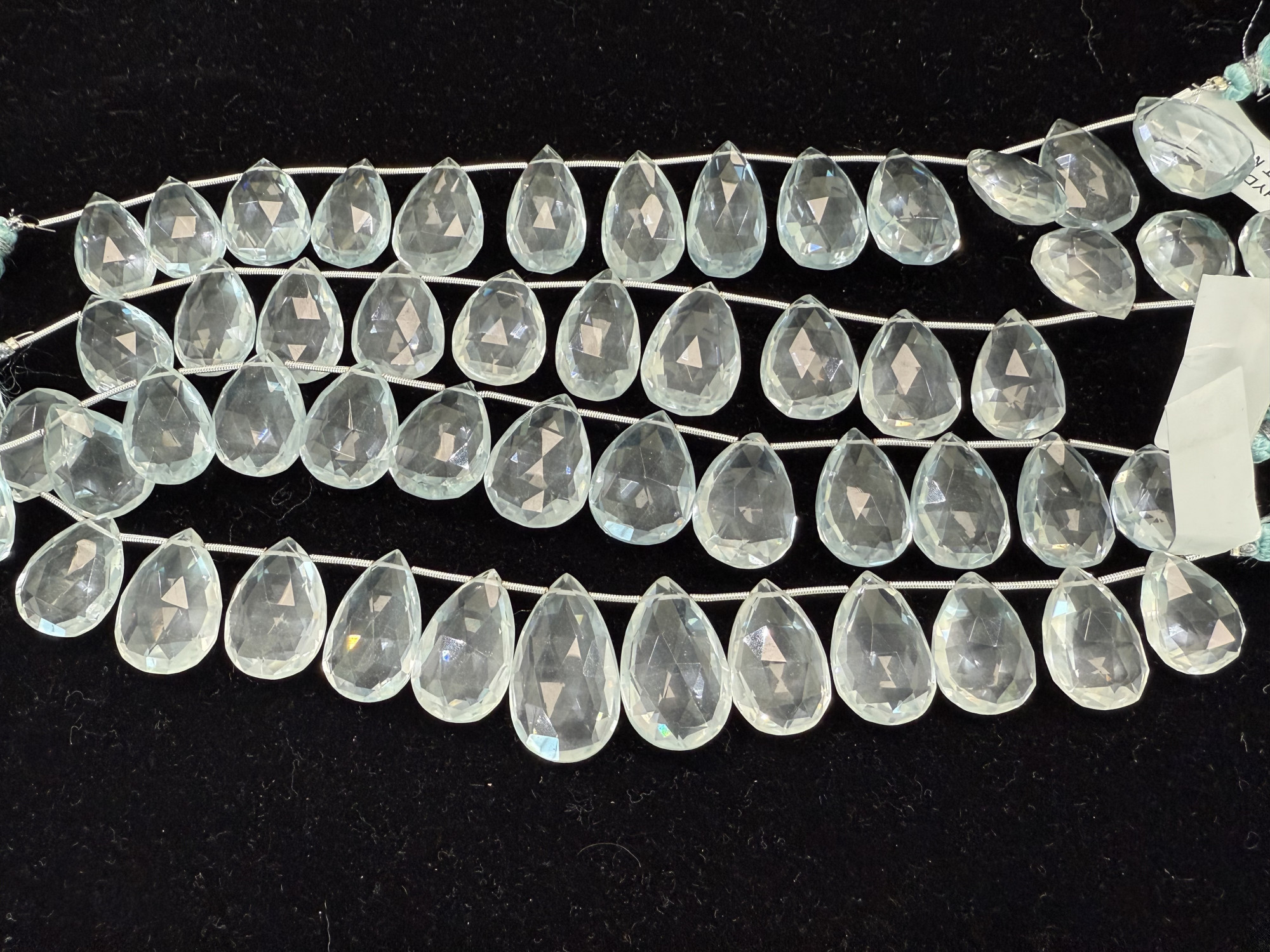 Hydro Quartz Pear Faceted