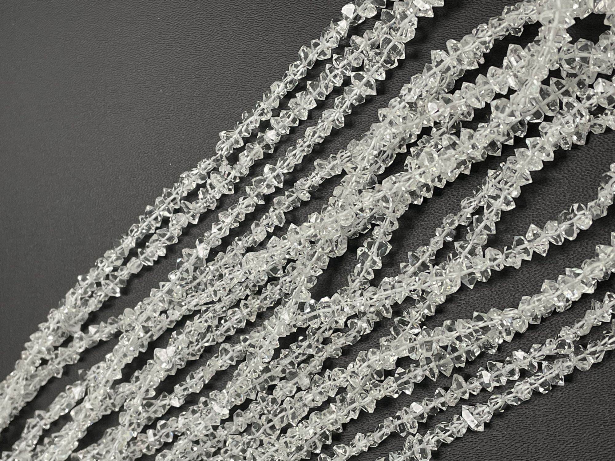 Herkimer Diamonds Funky Cut Facetedquartz