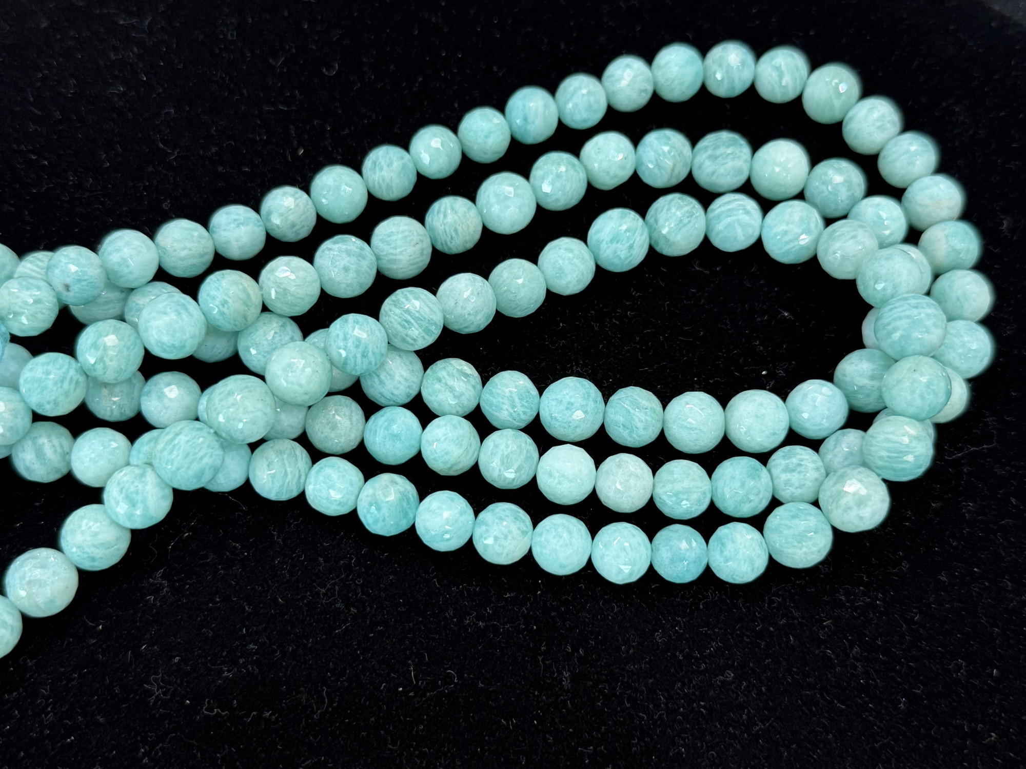 Amazonite Round Faceted