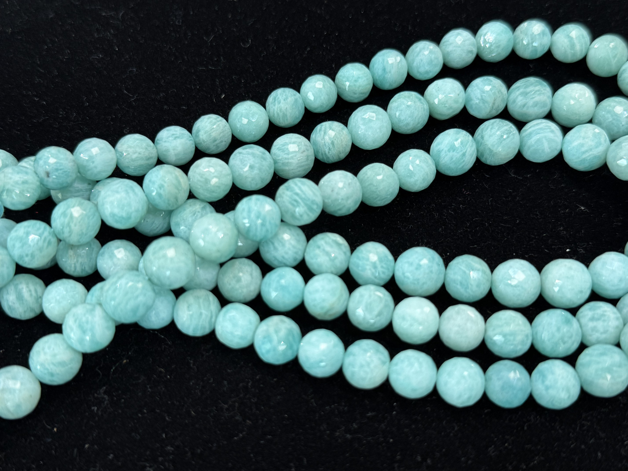 Amazonite Round Faceted