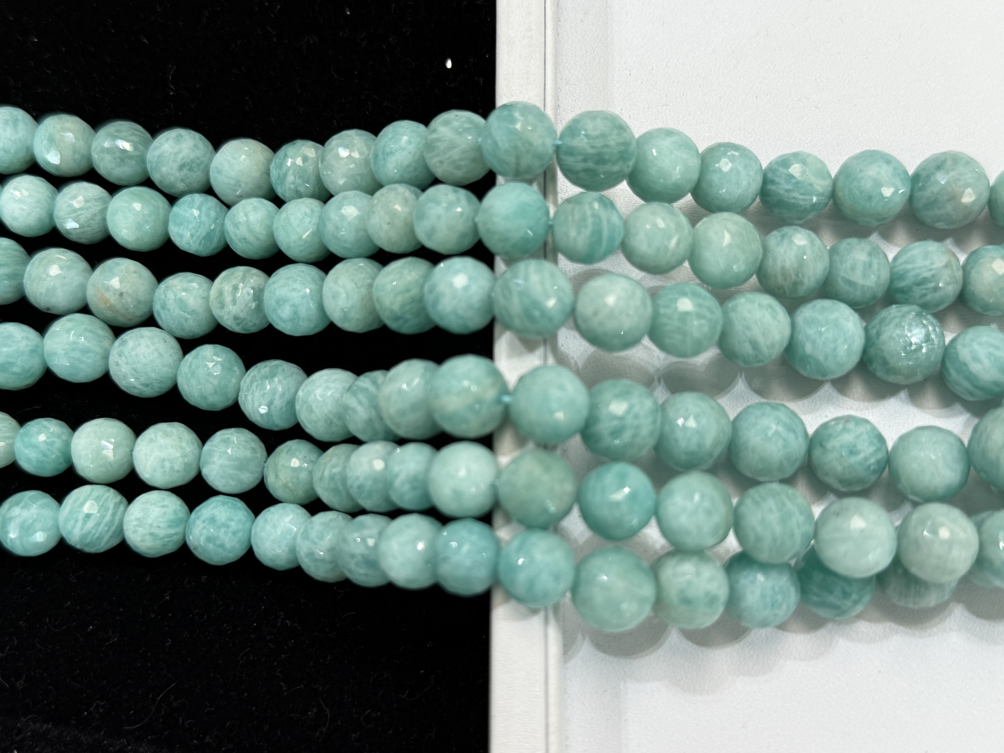 Amazonite Round Faceted