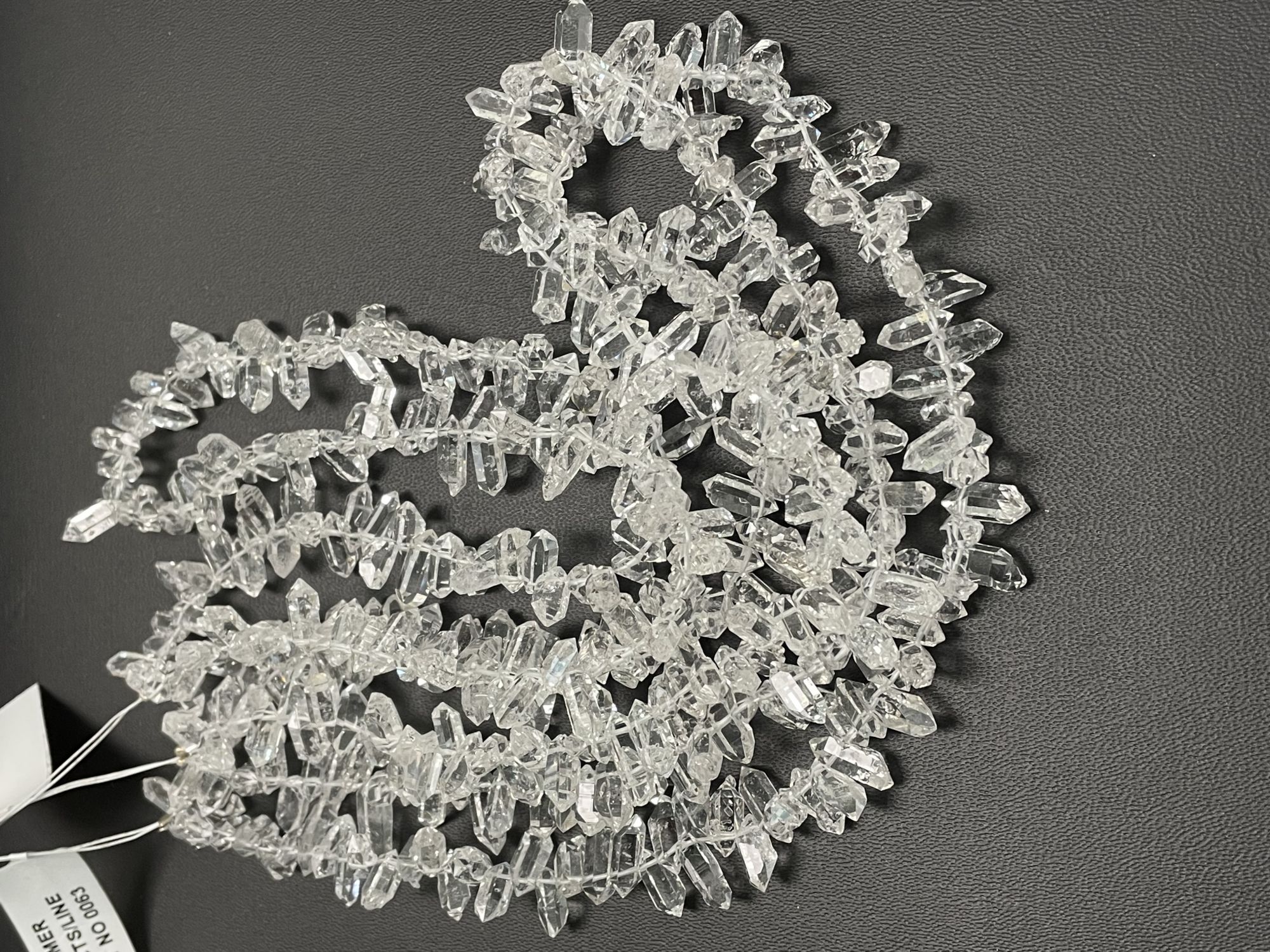 Herkimer Diamond Funky Cut Faceted Quartz