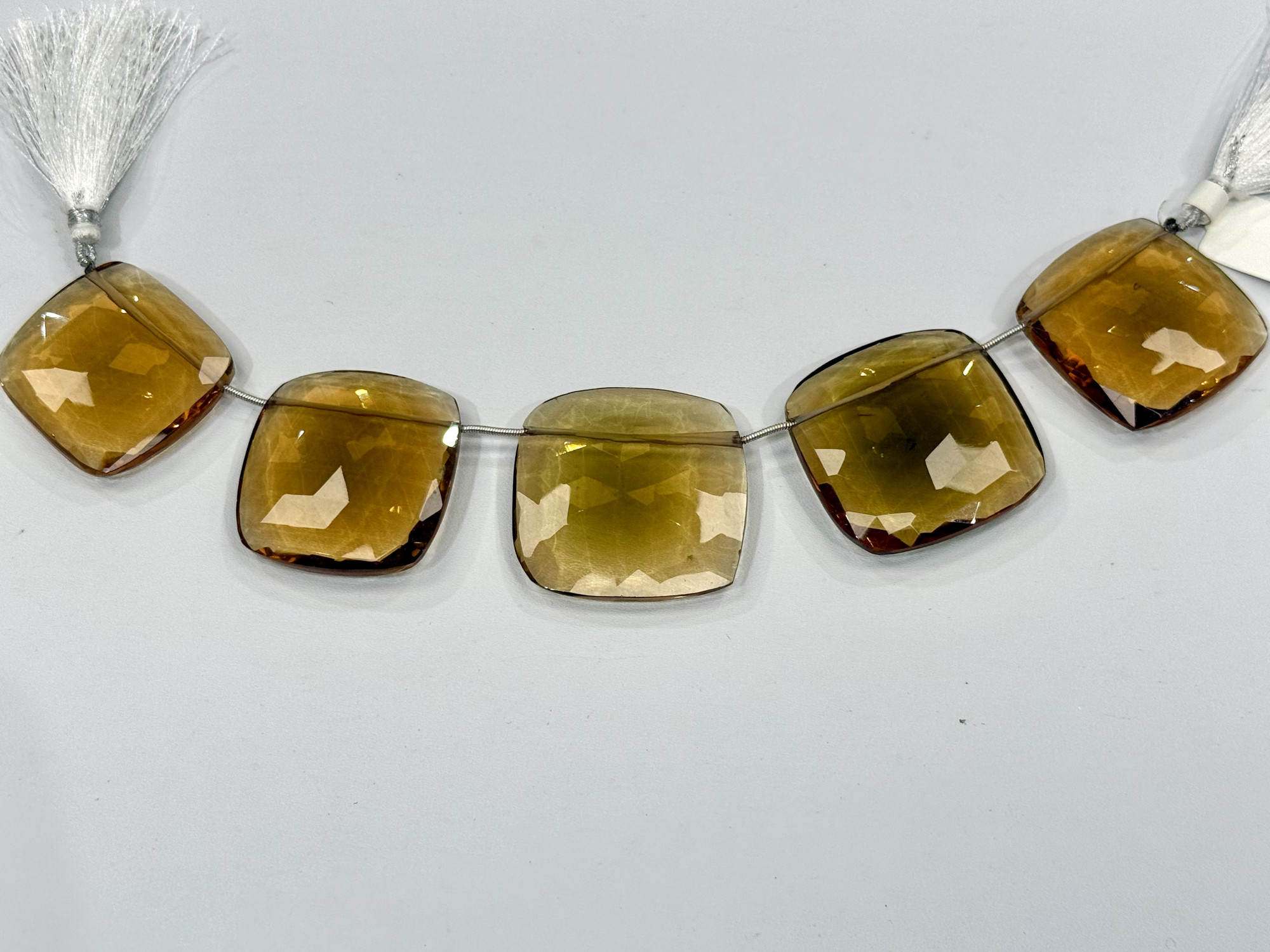 Hydro Quartz Cushion Faceted