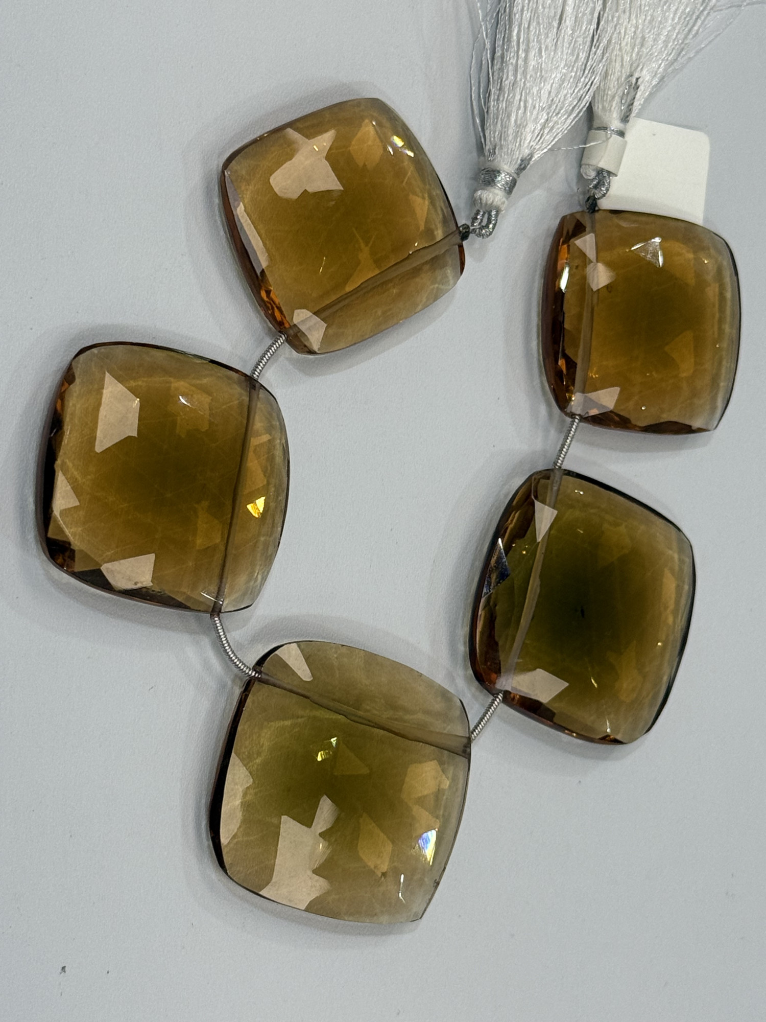 Hydro Quartz Cushion Faceted