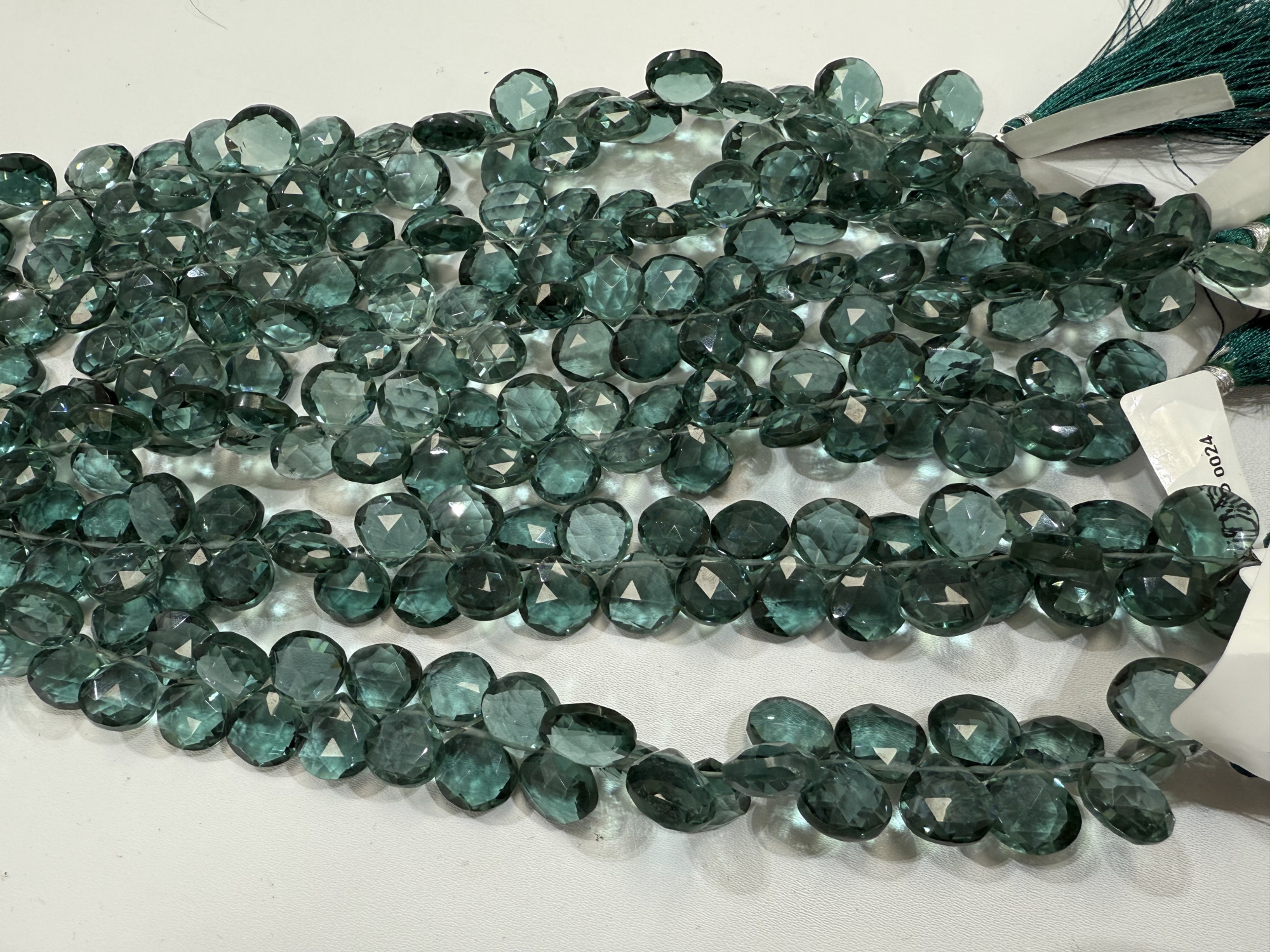 Hydro Quartz Heart Faceted