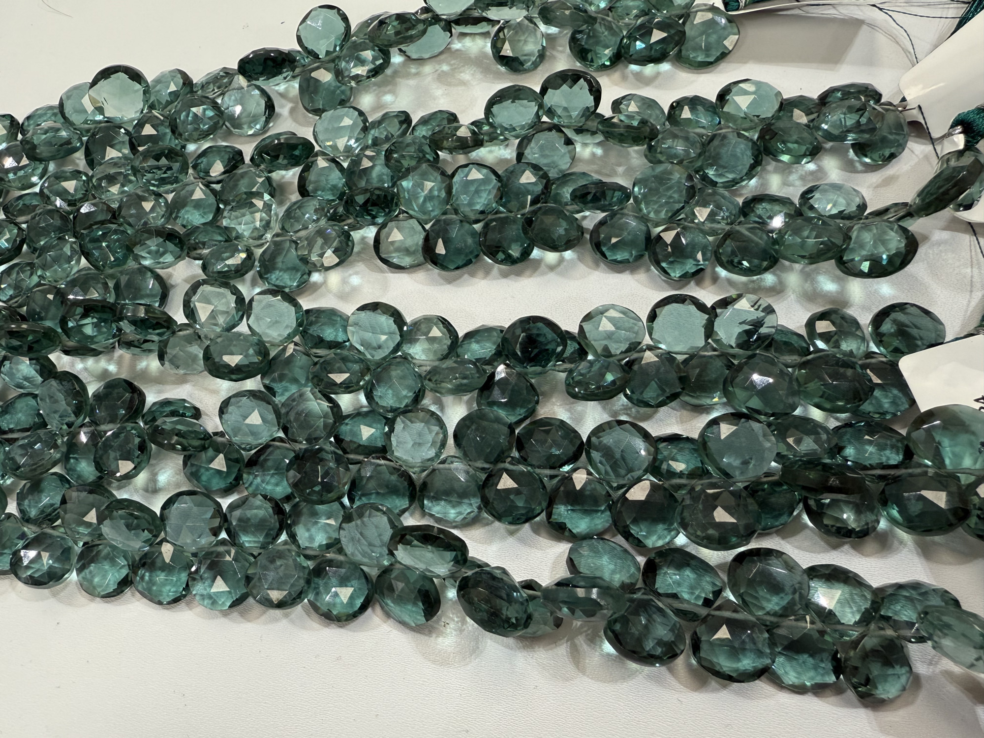 Hydro Quartz Heart Faceted