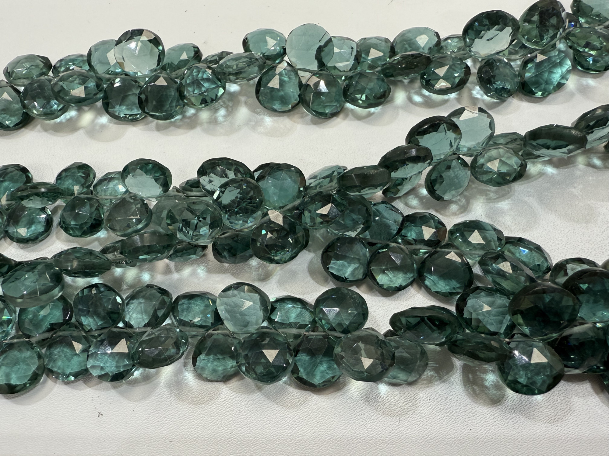 Hydro Quartz Heart Faceted