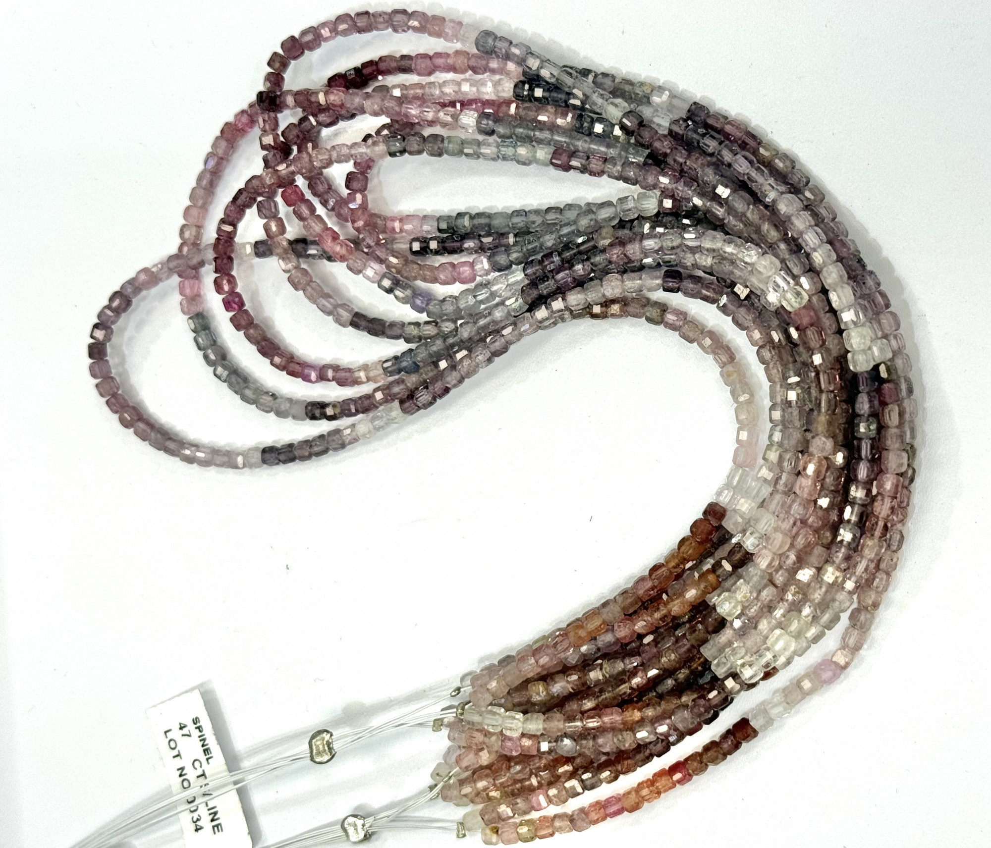 Multi Spinel Cubes Faceted