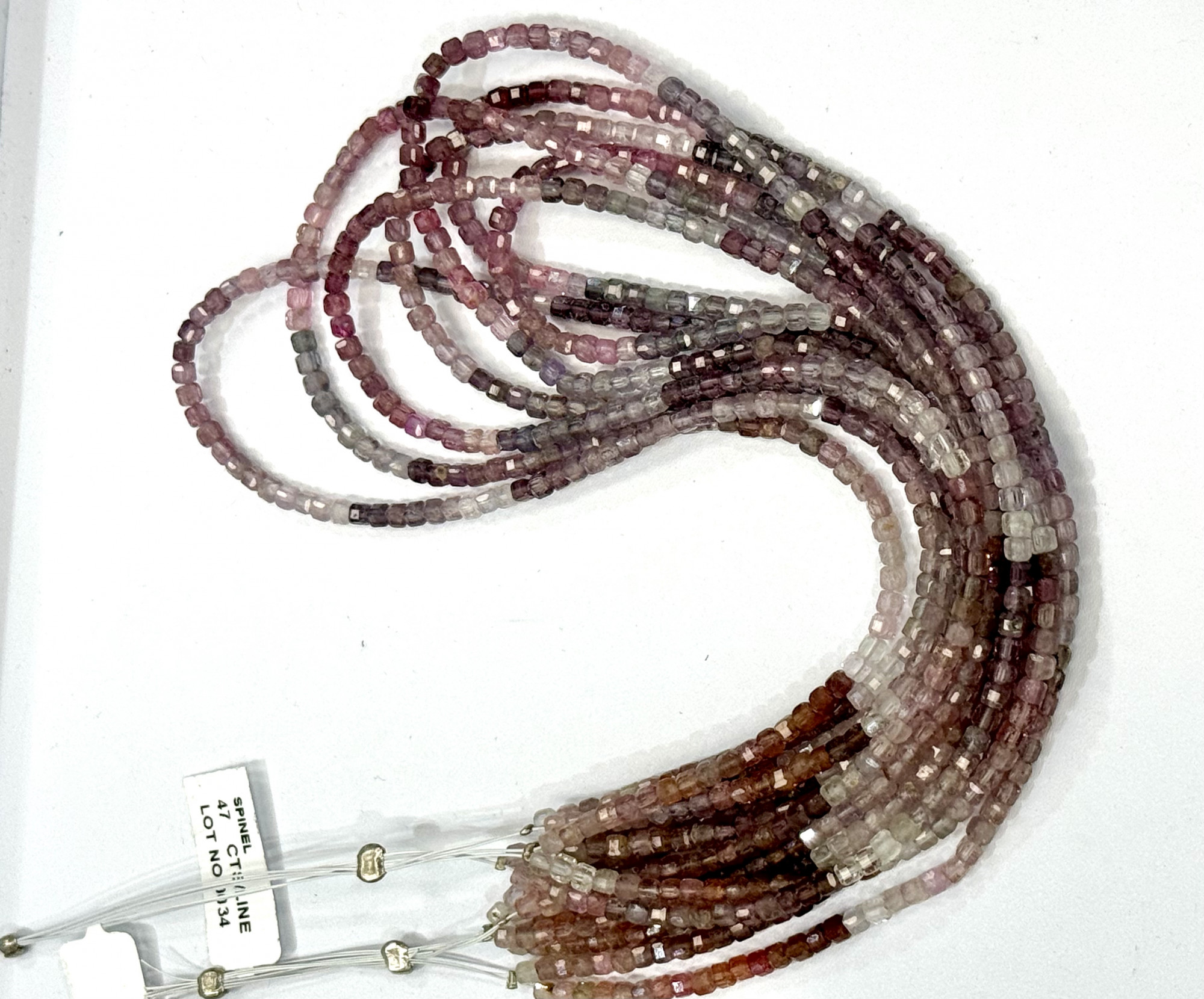 Multi Spinel Cubes Faceted