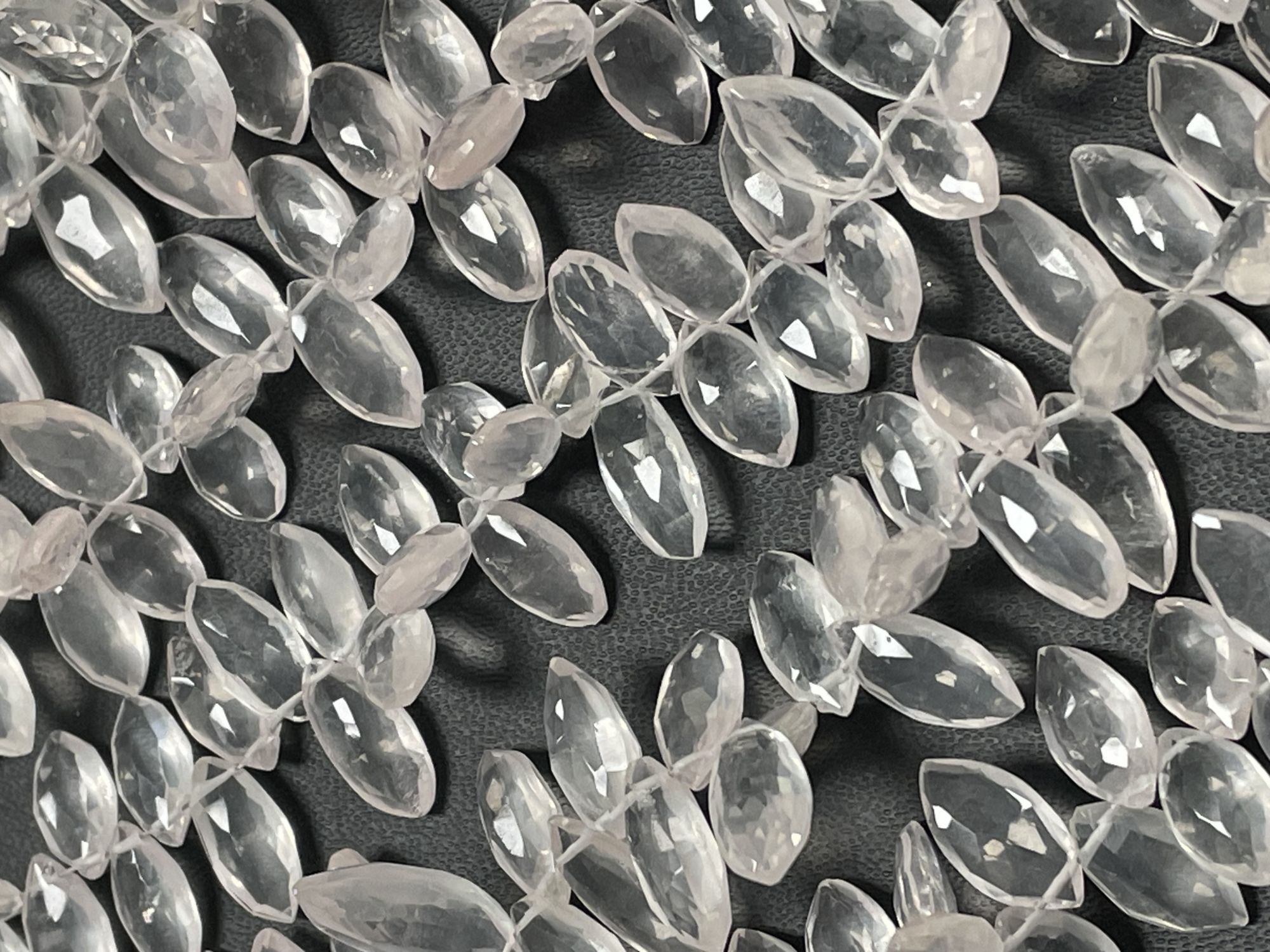 Rose Quartz Marquise Faceted